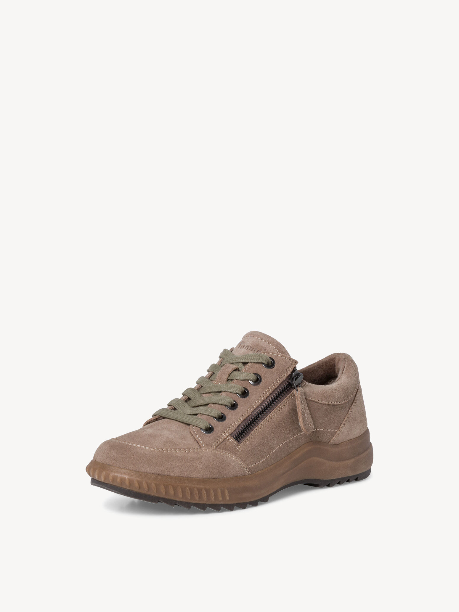 Leather Low Shoes - Brown
