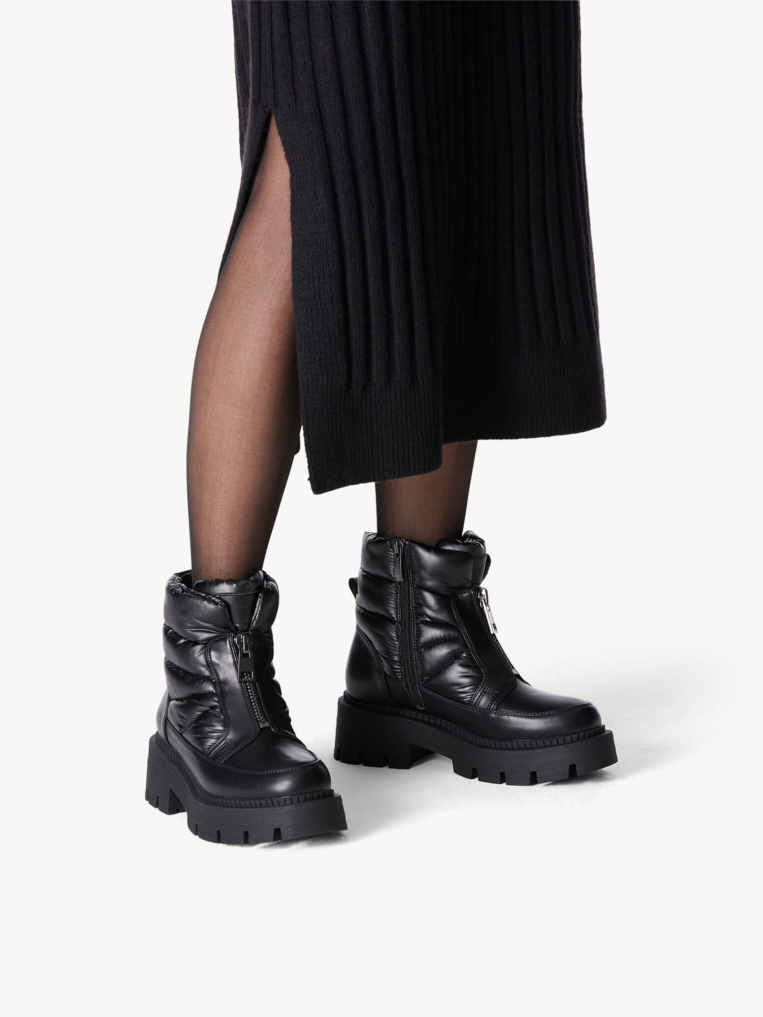 Bootie - Black Warm Lining