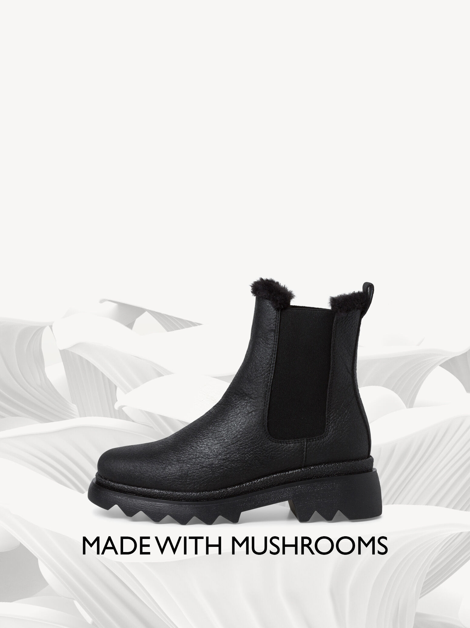 Bootie - Black Warm Lining