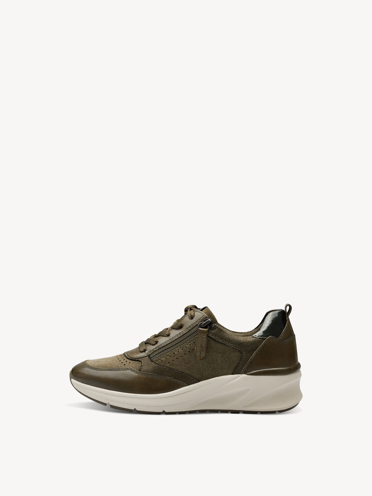 Leather Sneaker - Green