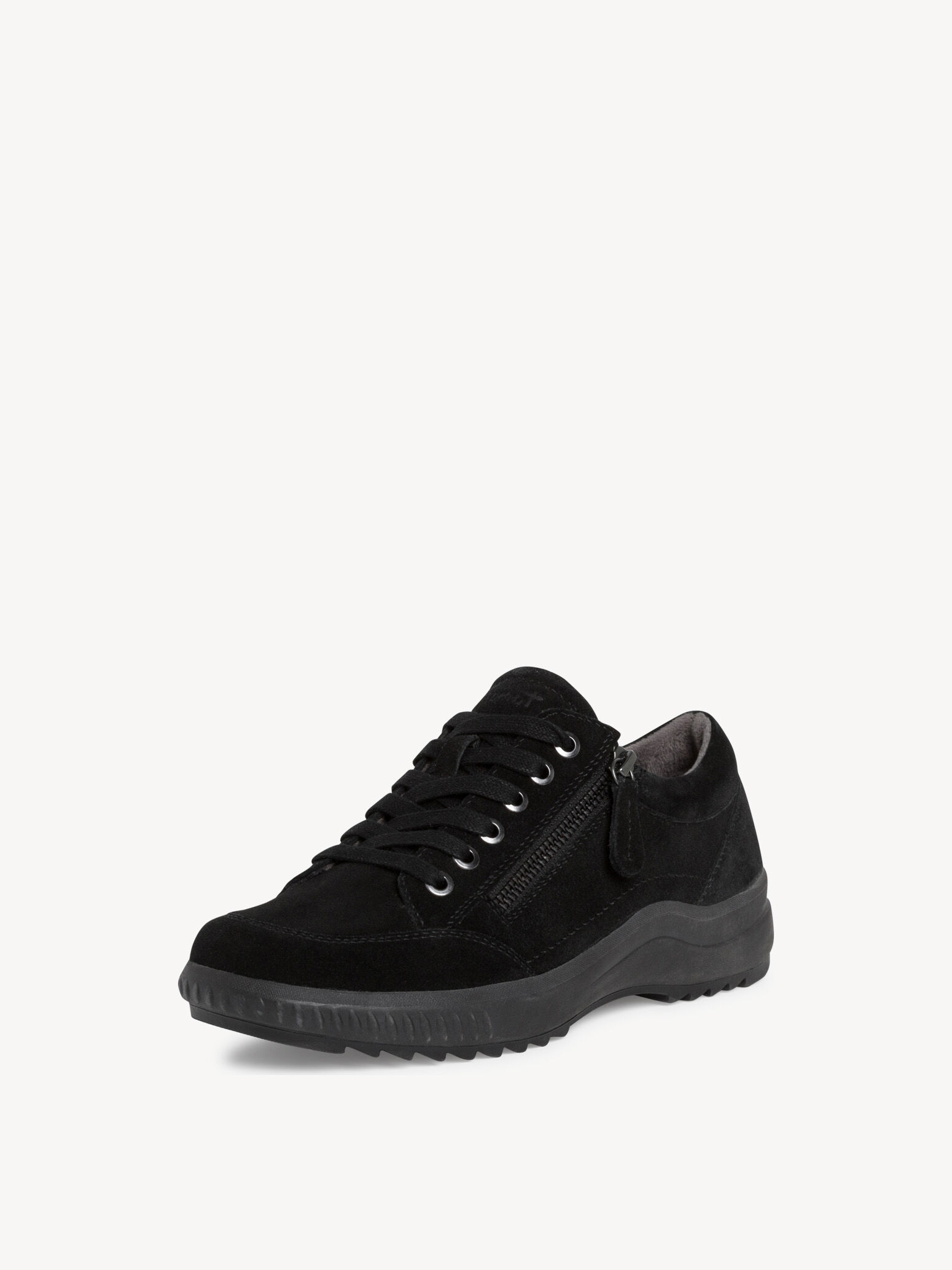 Leather Low Shoes - Black