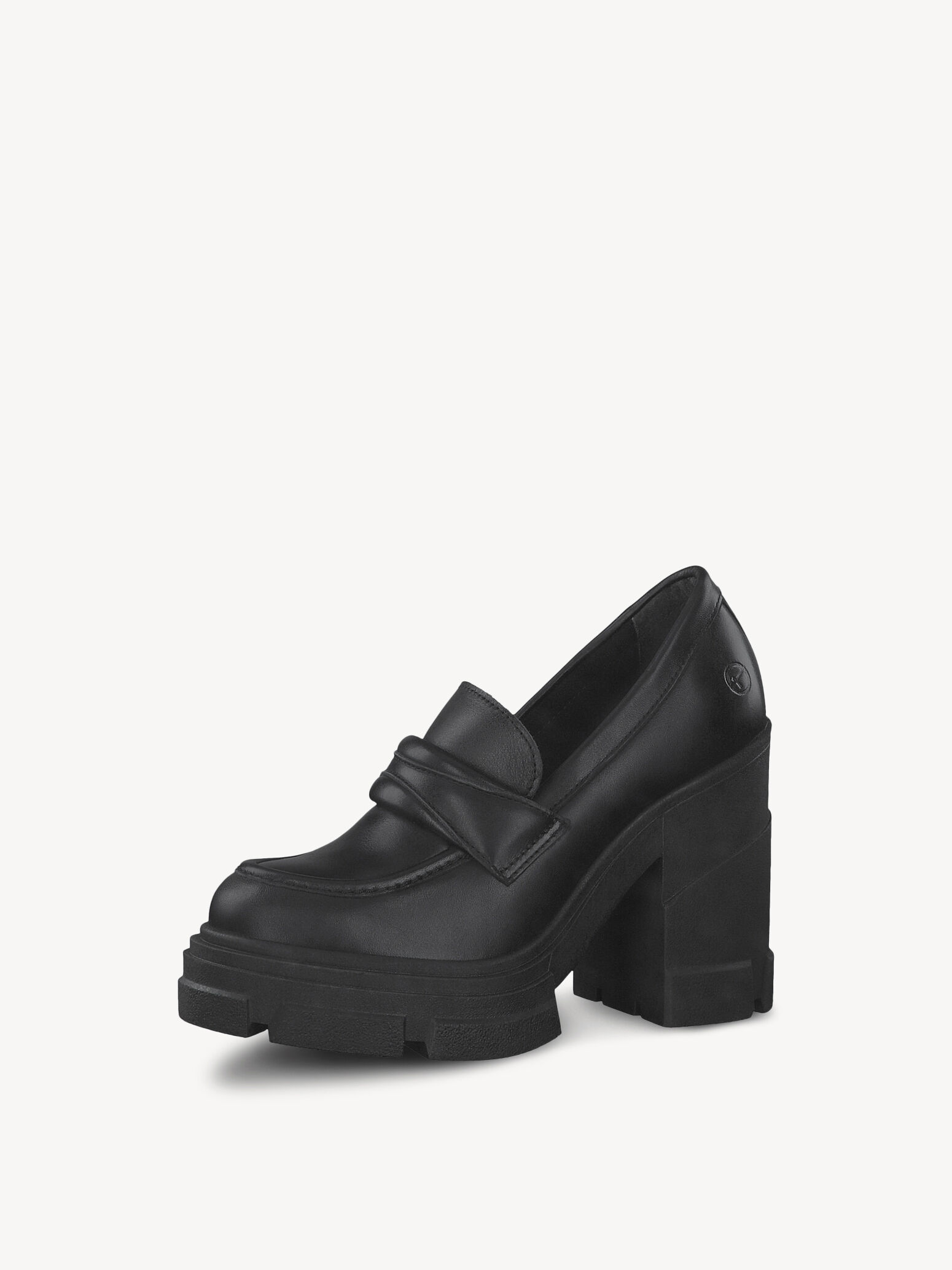 Leather Trotteur - Black