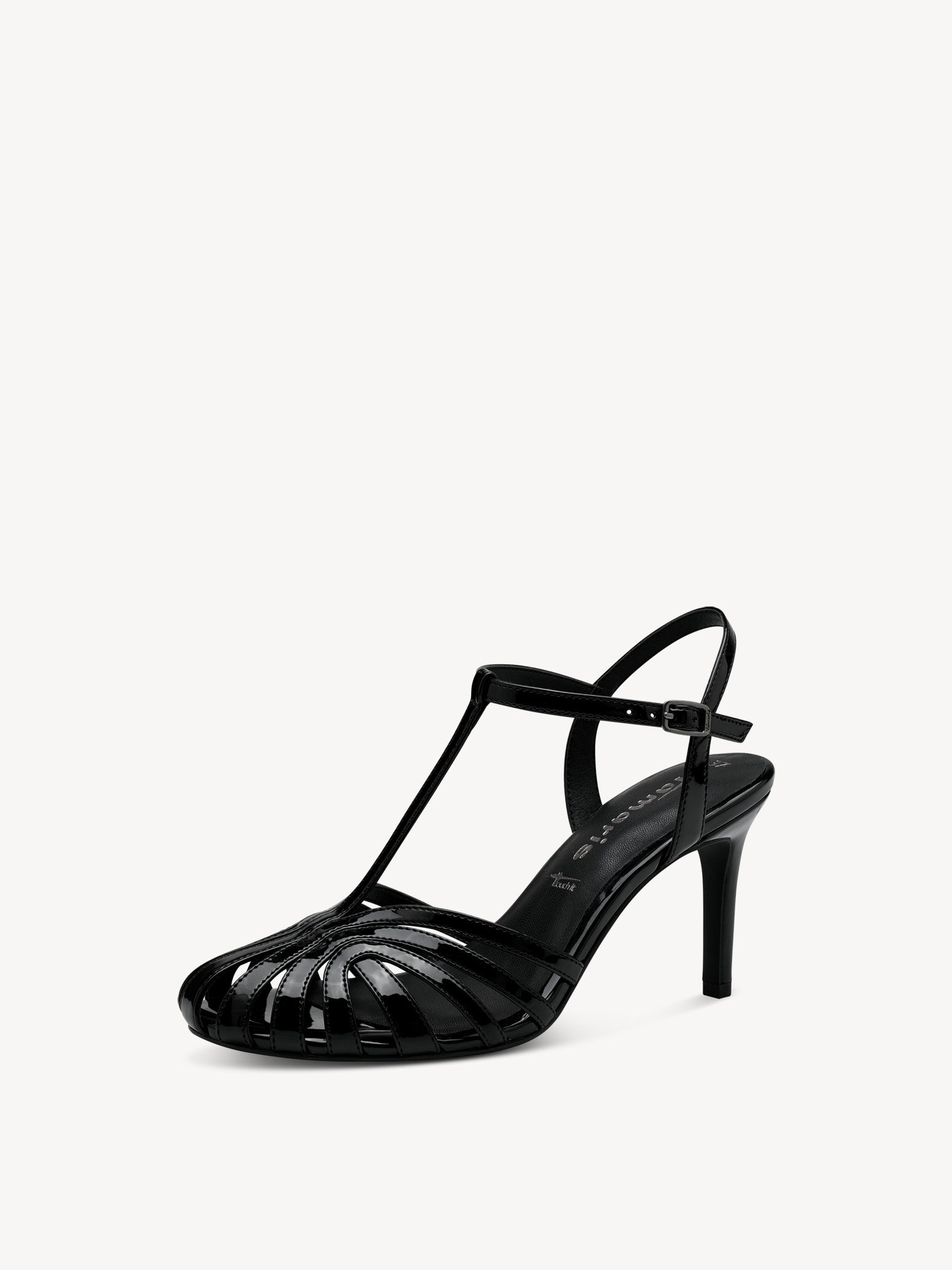Heeled Sandal - Black