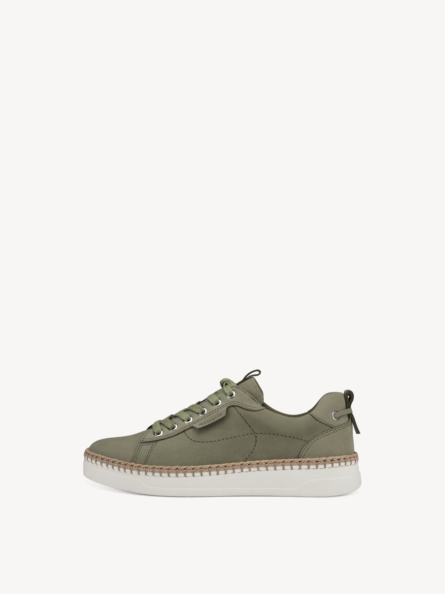 Leather Sneaker - Green