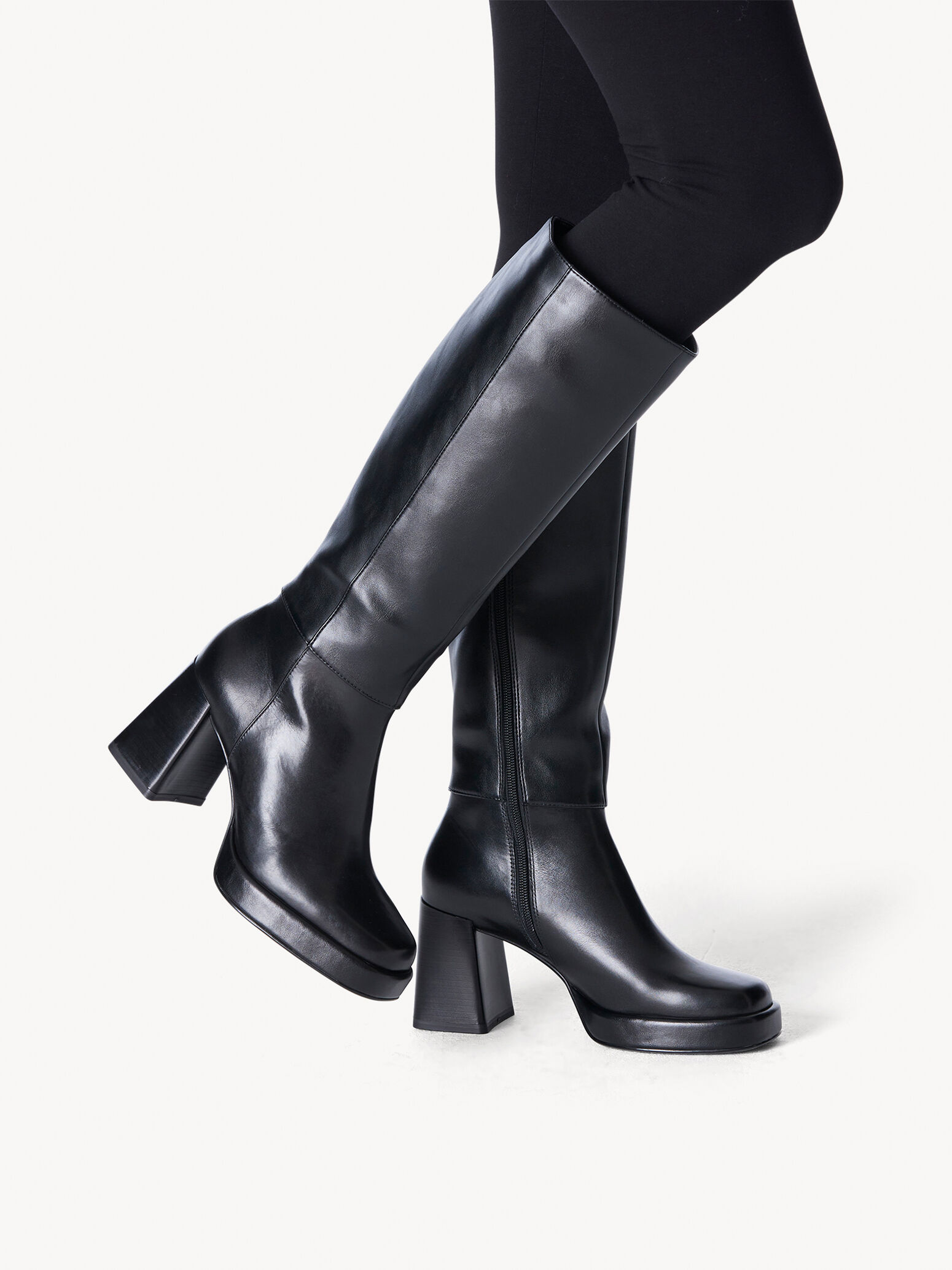 Leather Boots - Black