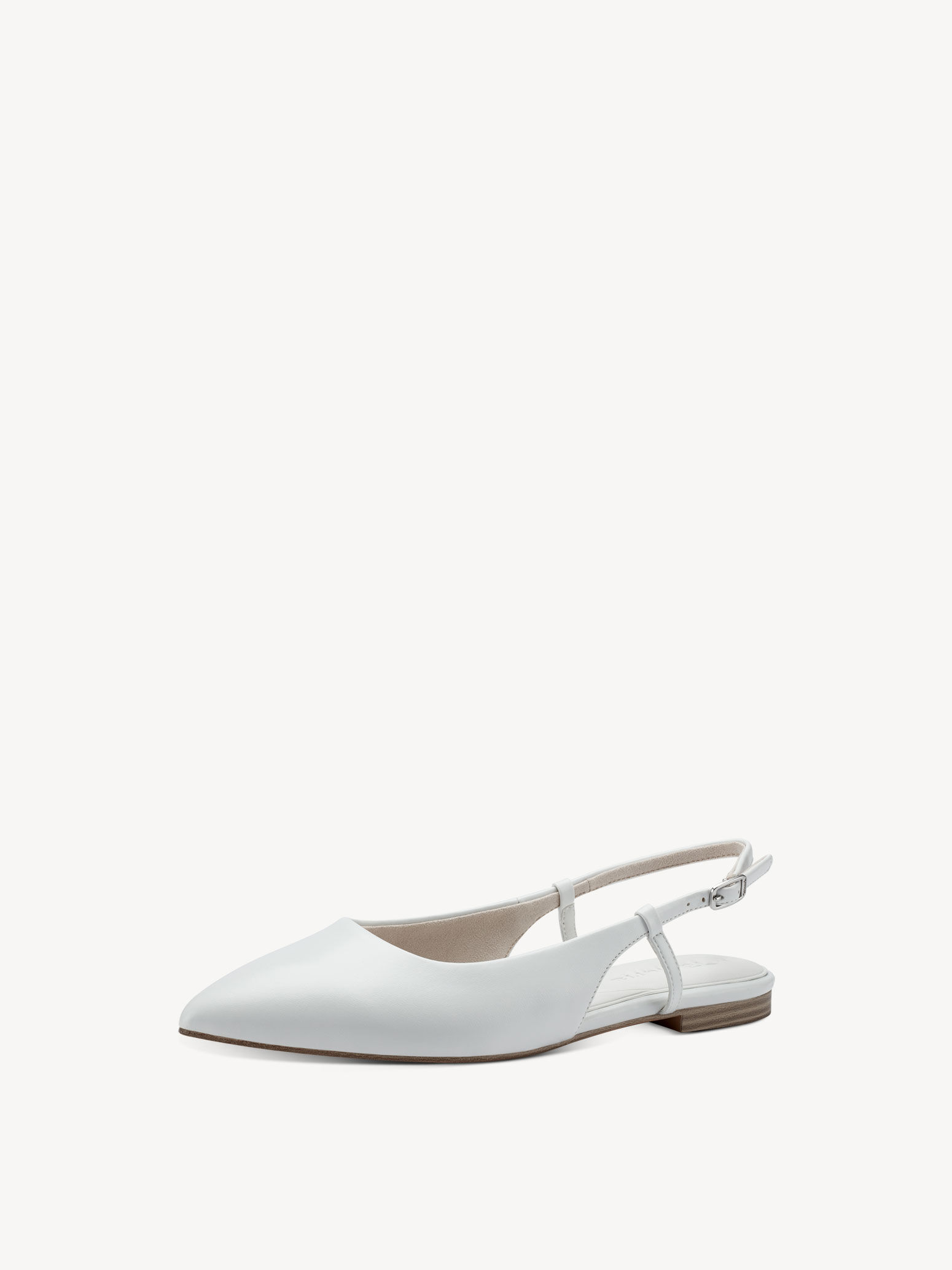 Sling Pumps - White
