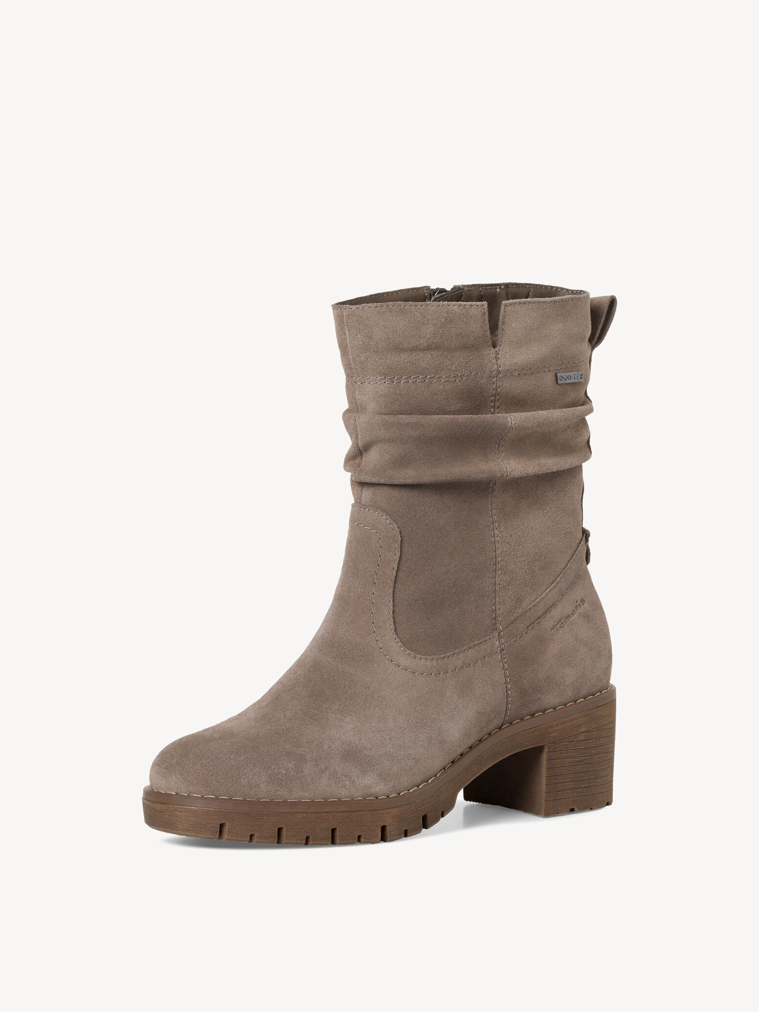 Leather Bootie - Brown