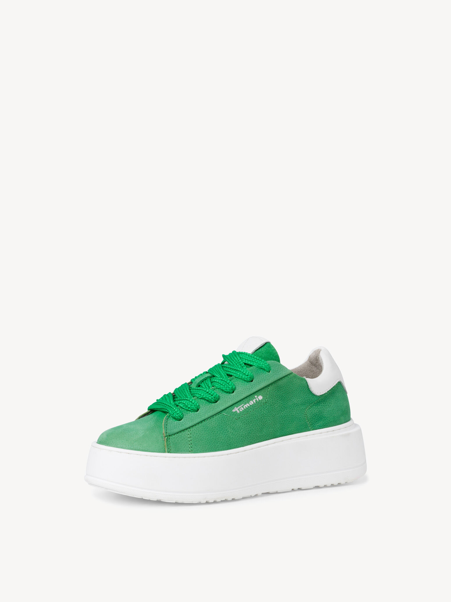 Leather Sneaker - Green