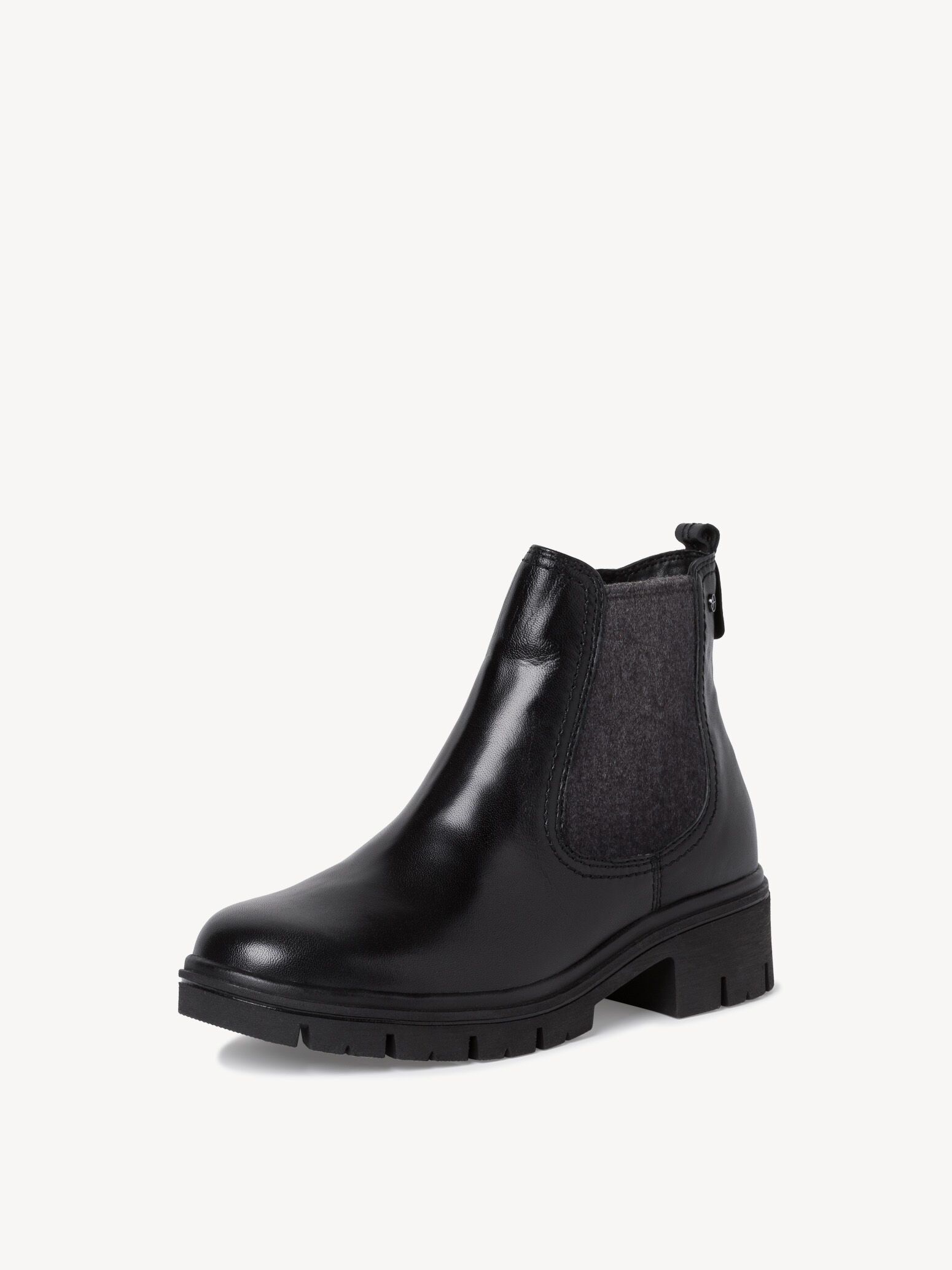 Leather Chelsea Boot - Black