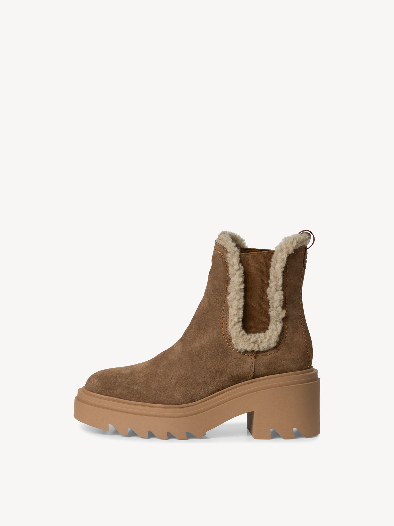 Leather Bootie - Brown Warm Lining