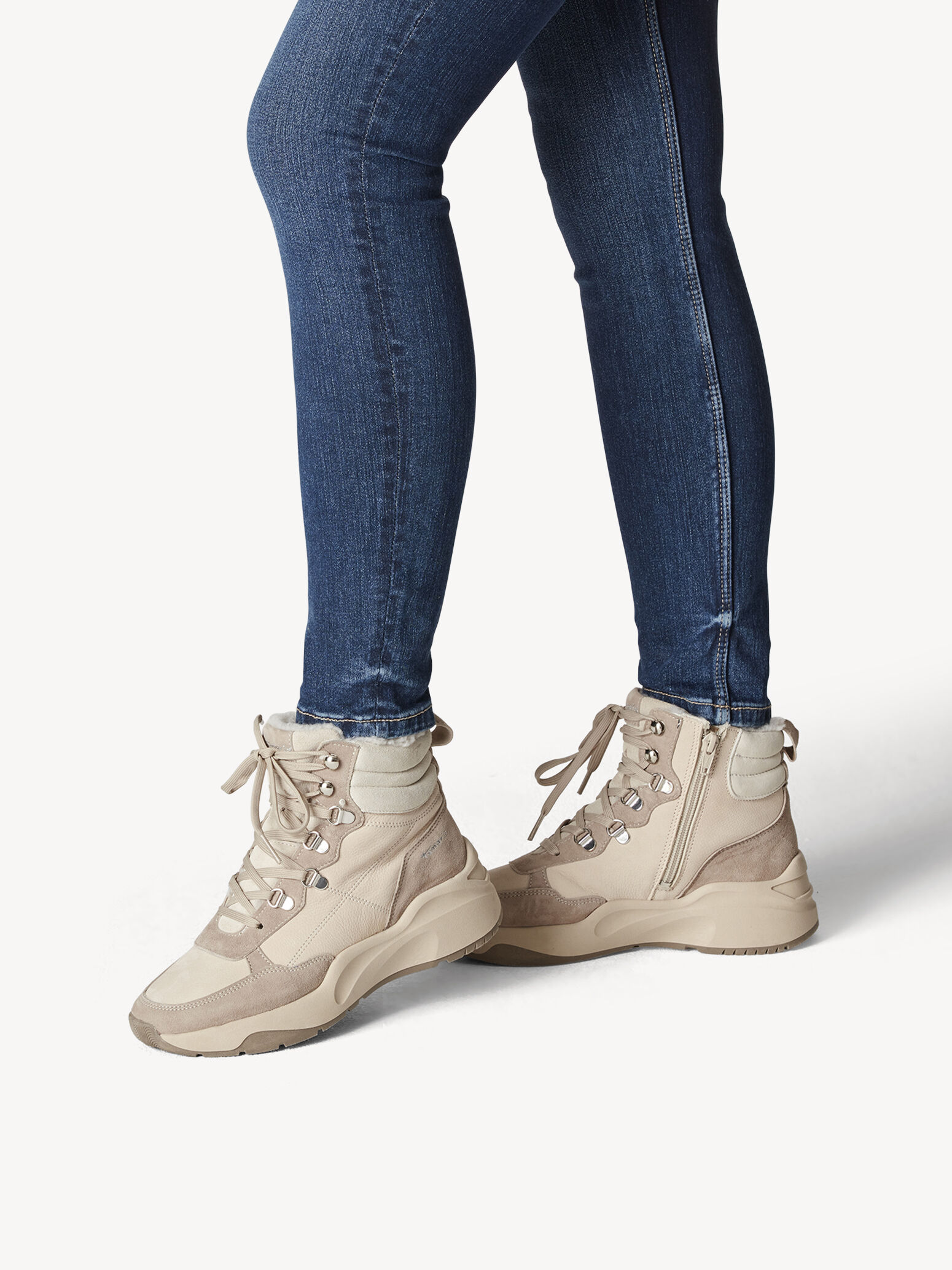 Leather Bootie - Brown Warm Lining