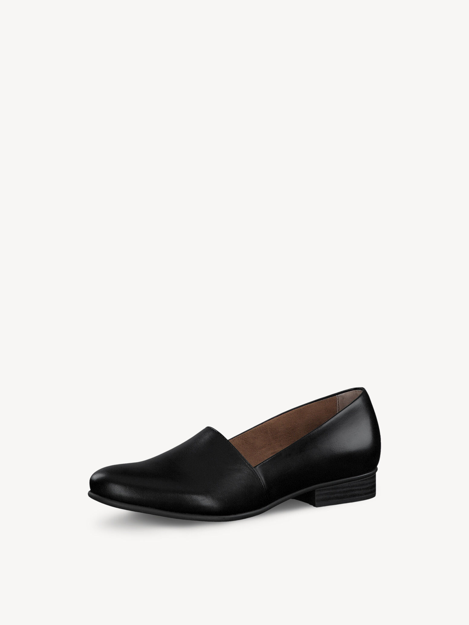 Leather Slipper - Black