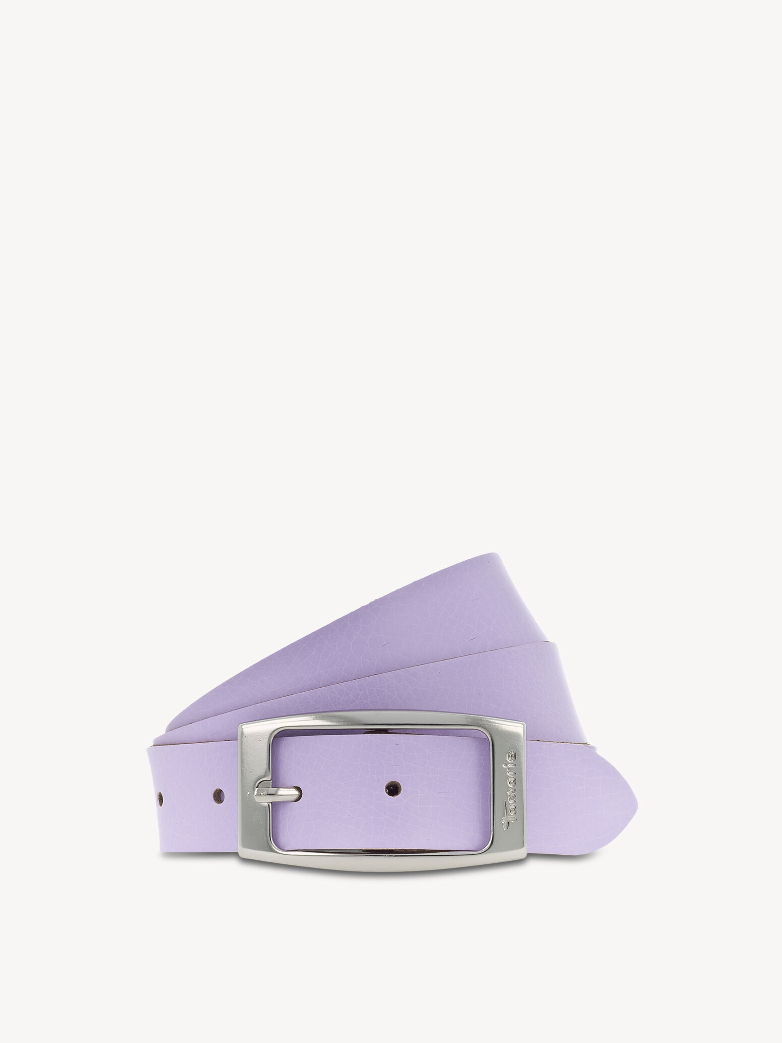 Leather Belt - Purple