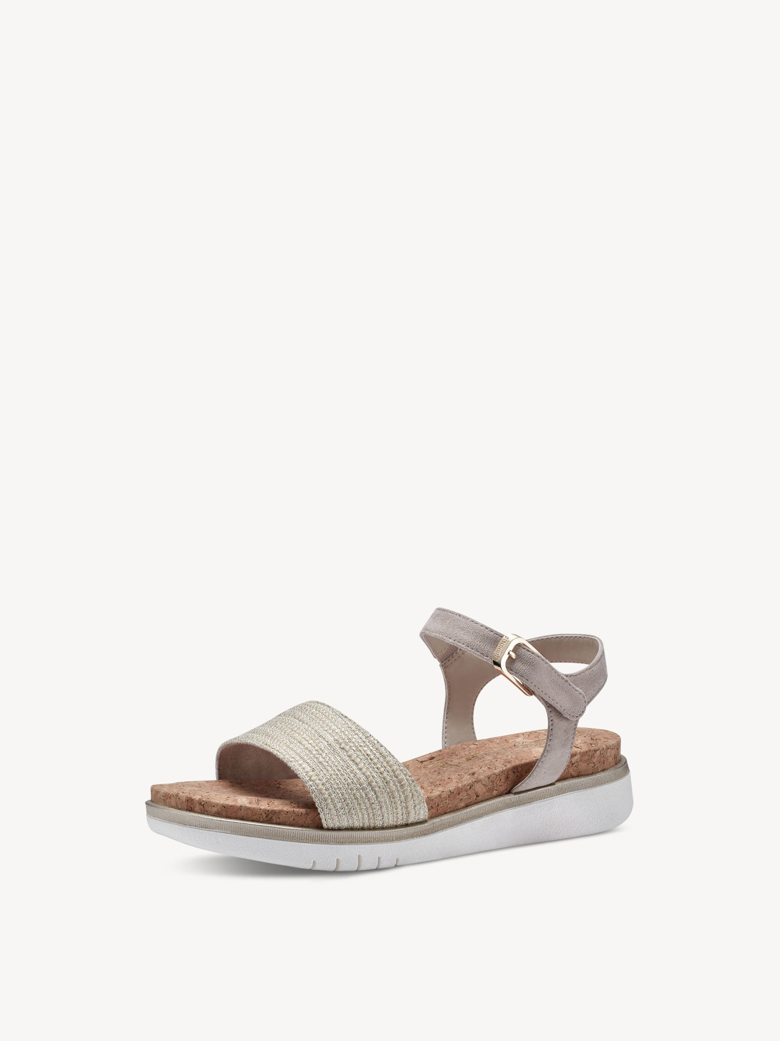 Heeled Sandal - Beige