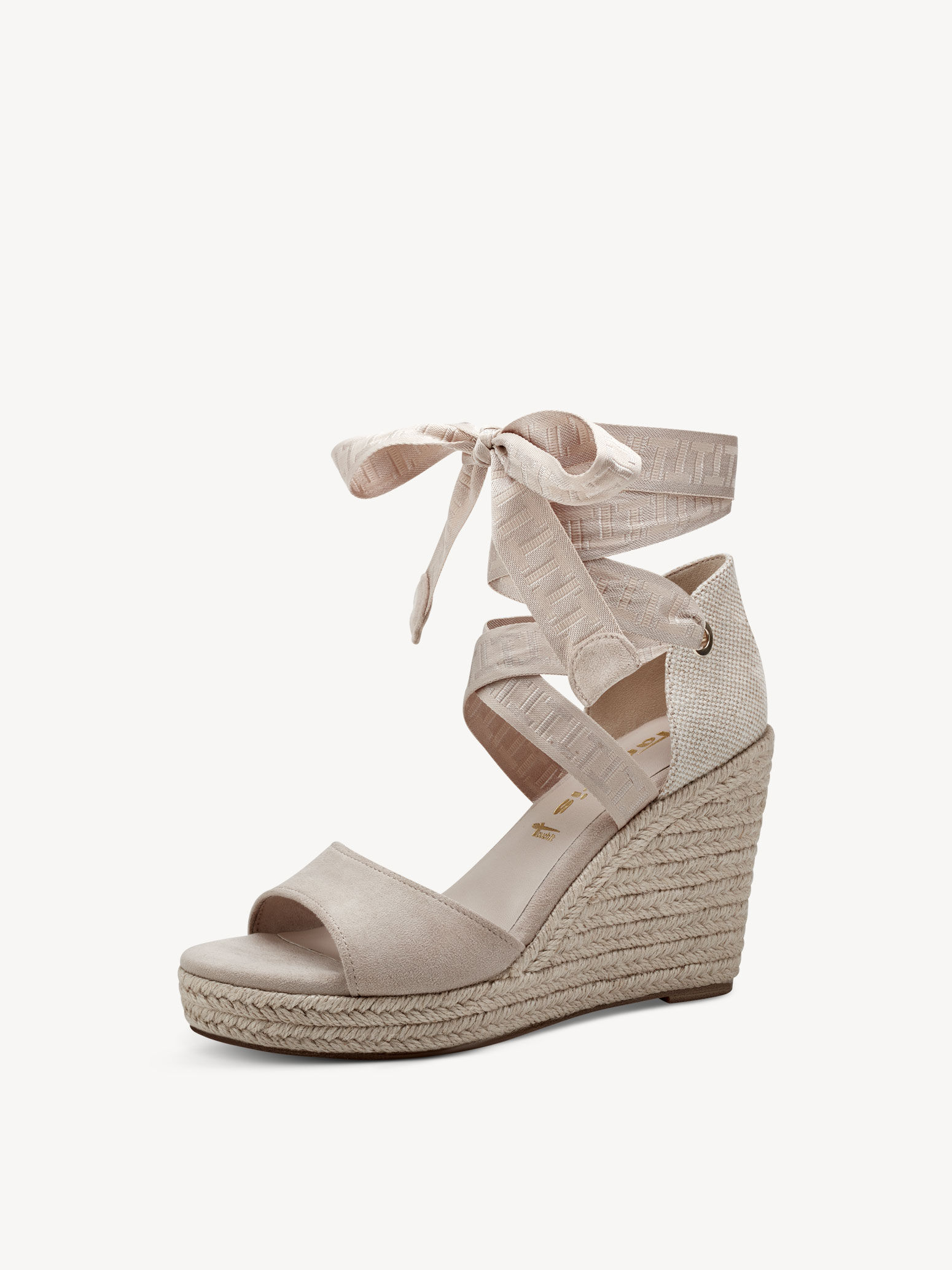 Heeled Sandal - Beige