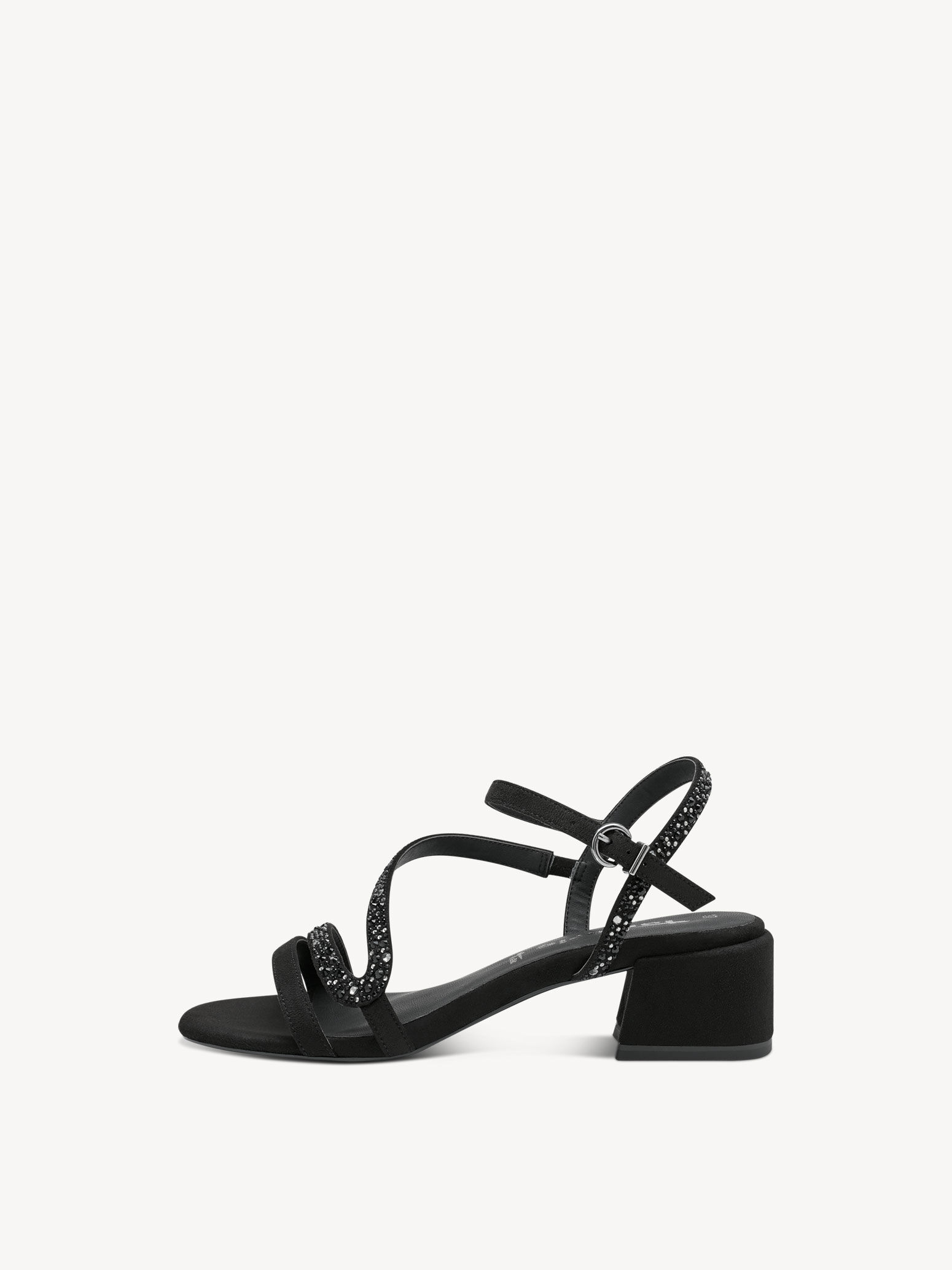 Heeled Sandal - Black