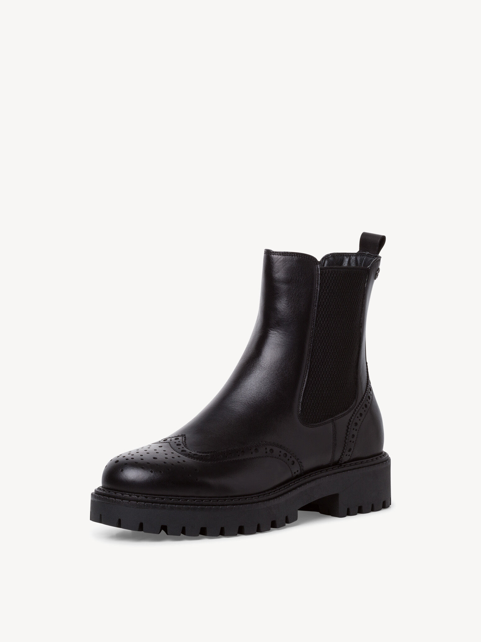 Leather Chelsea Boot - Black