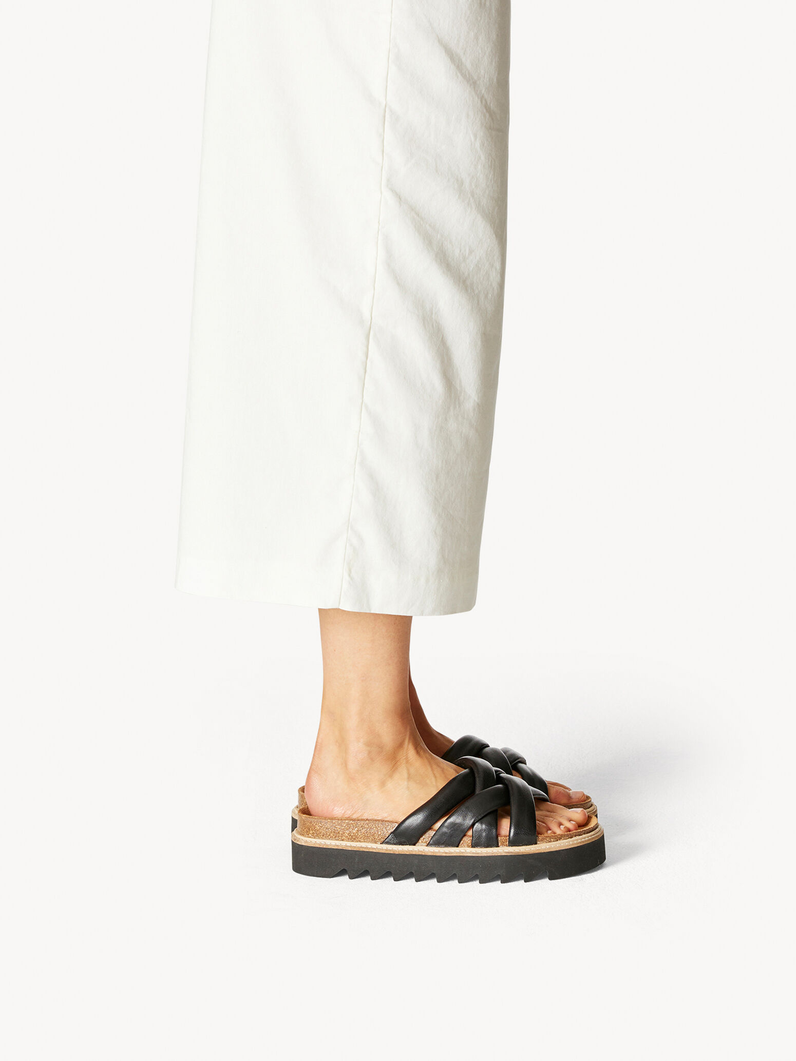 Leather Mule - Black