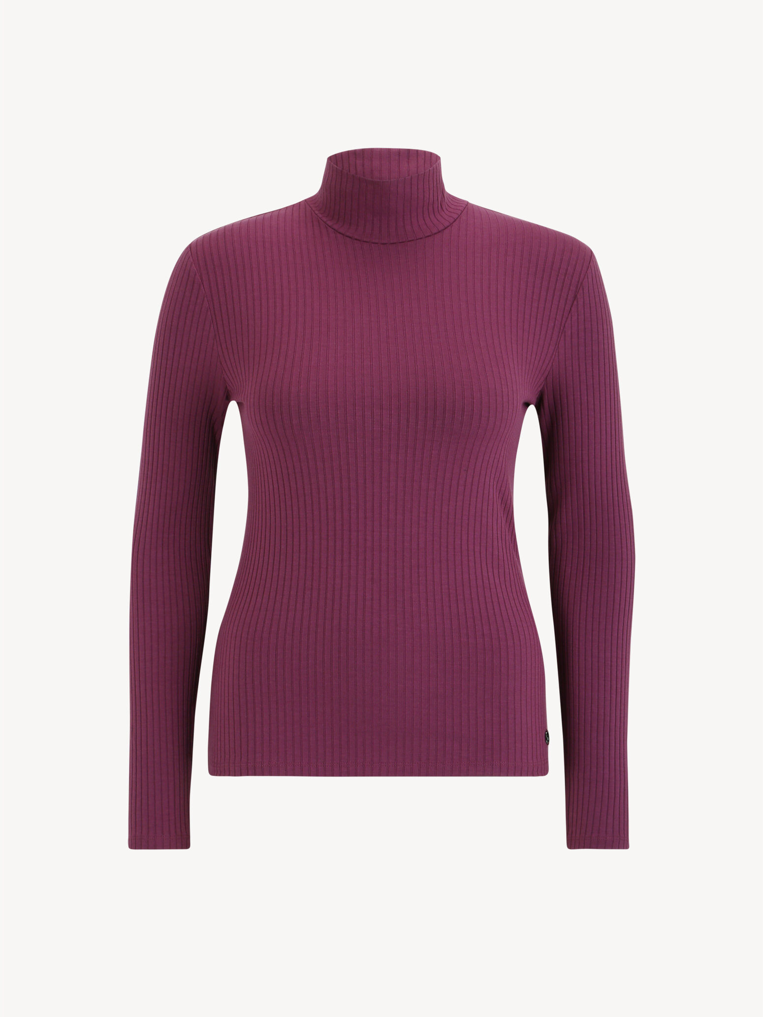 Polo Neck Jersey - Purple