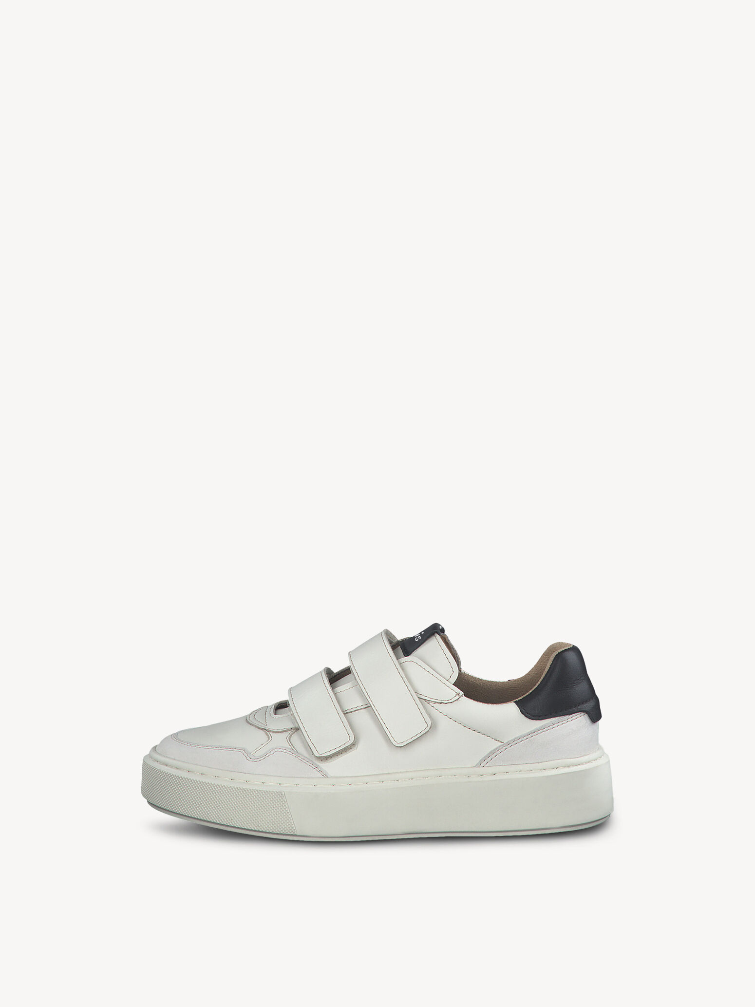 Leather Sneaker - Beige