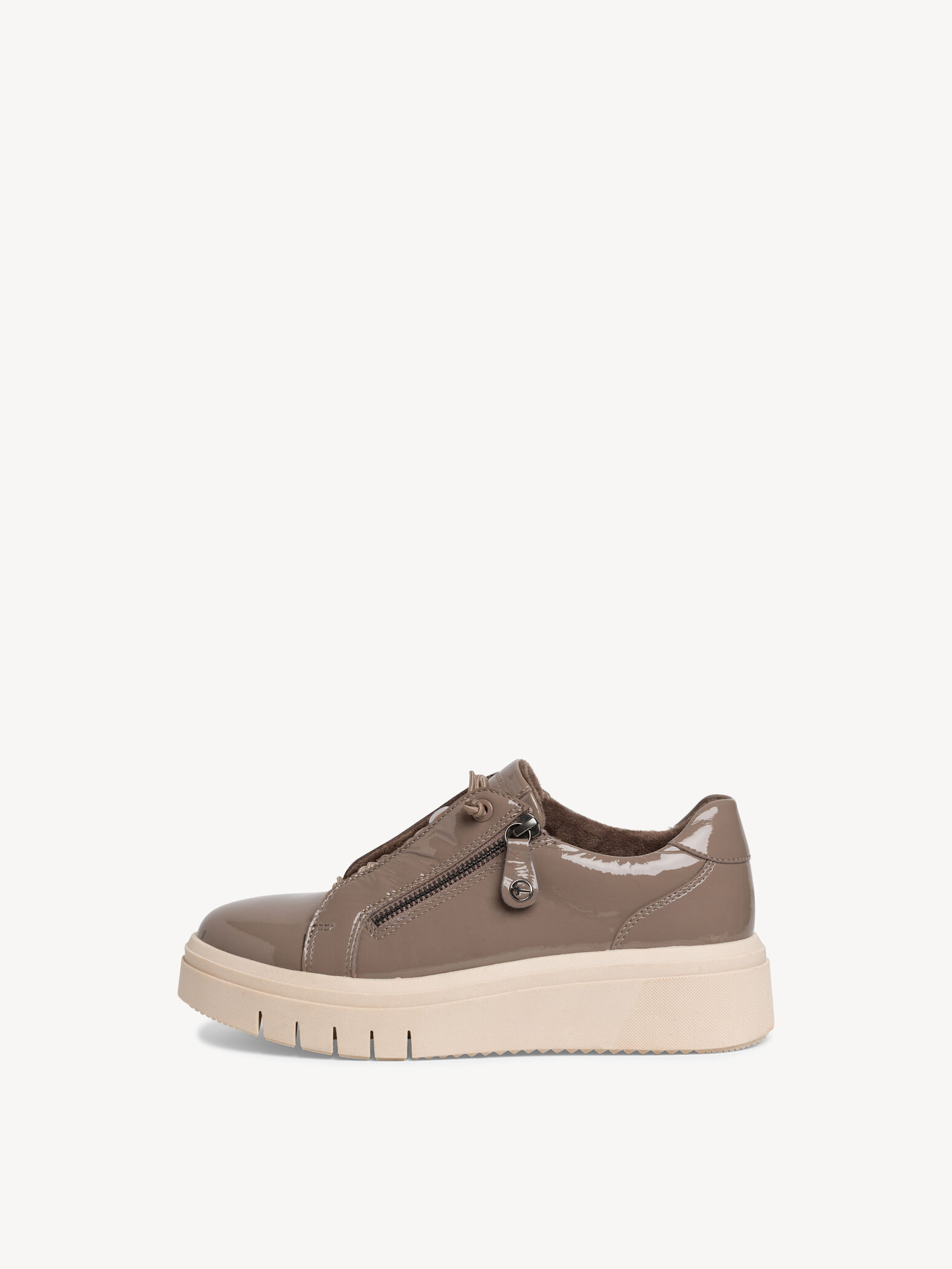 Leather Sneaker - Brown
