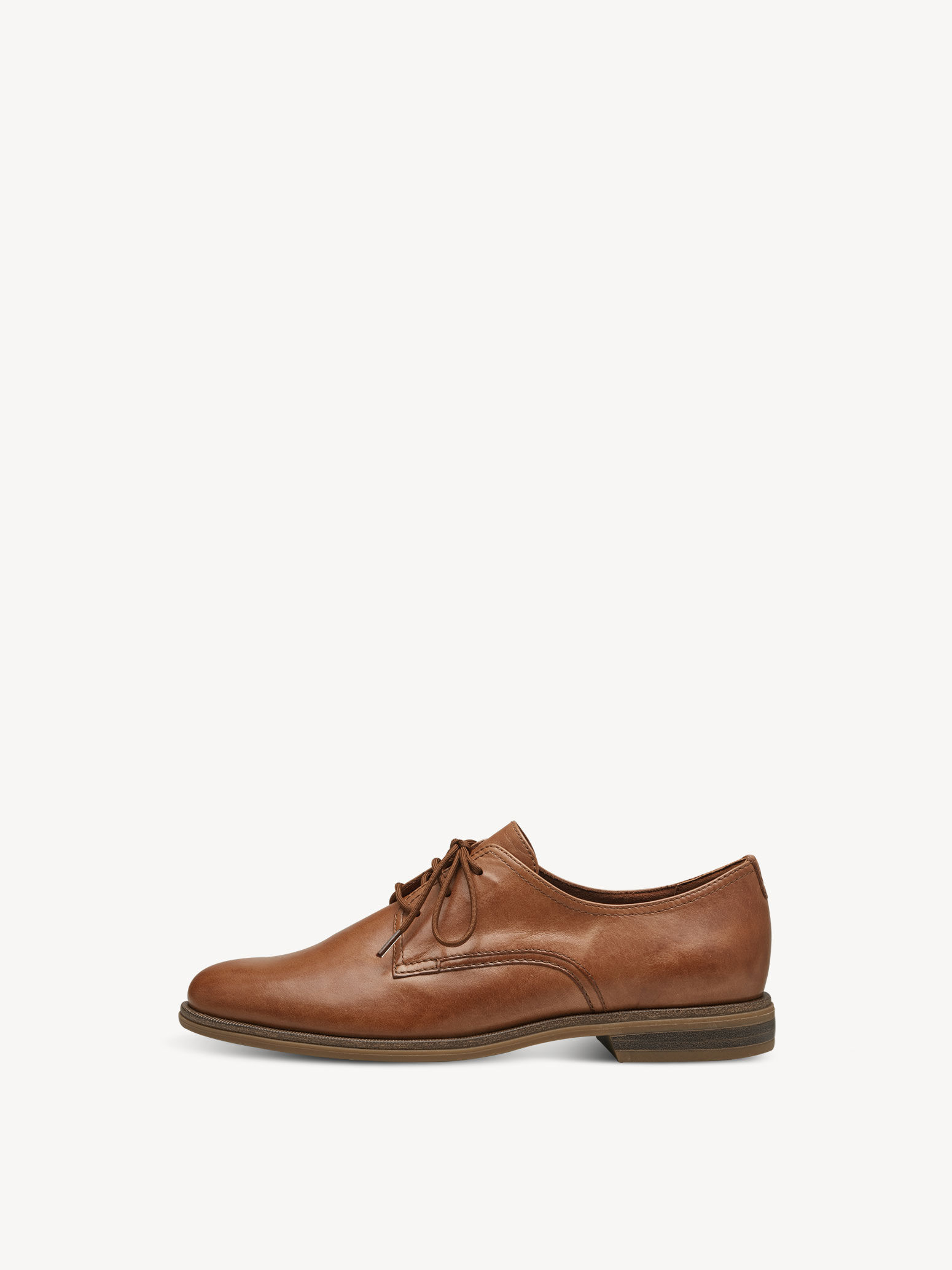 Leather Low Shoes - Brown