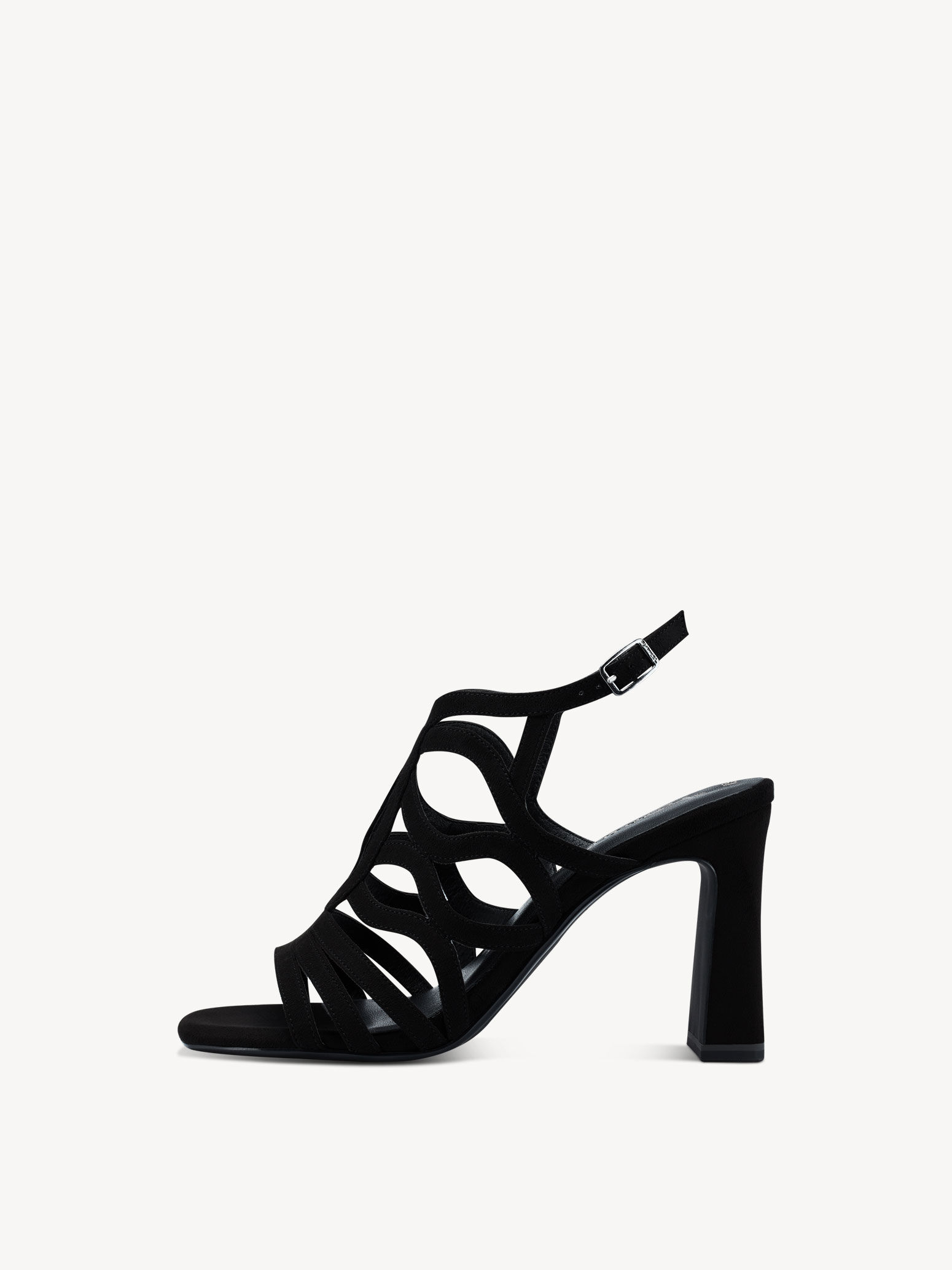 Heeled Sandal - Black