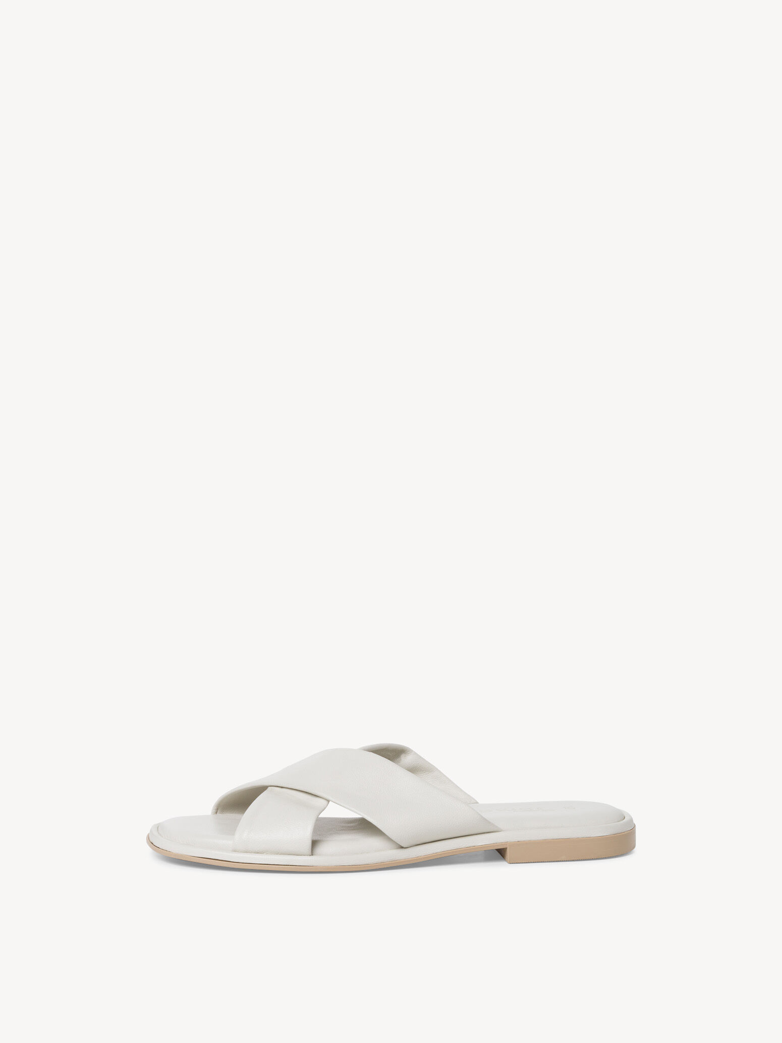 Leather Mule - White