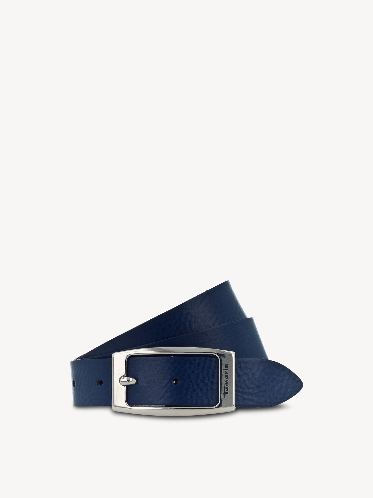 Leather Belt - Blue