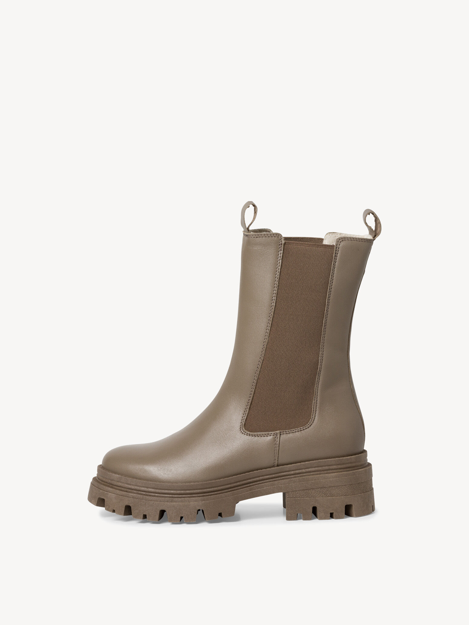 Leather Chelsea Boot - Green