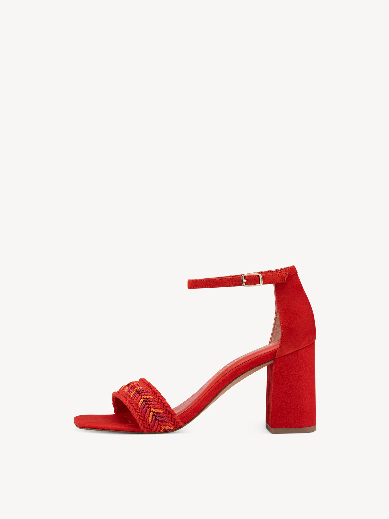 Heeled Sandal - Orange