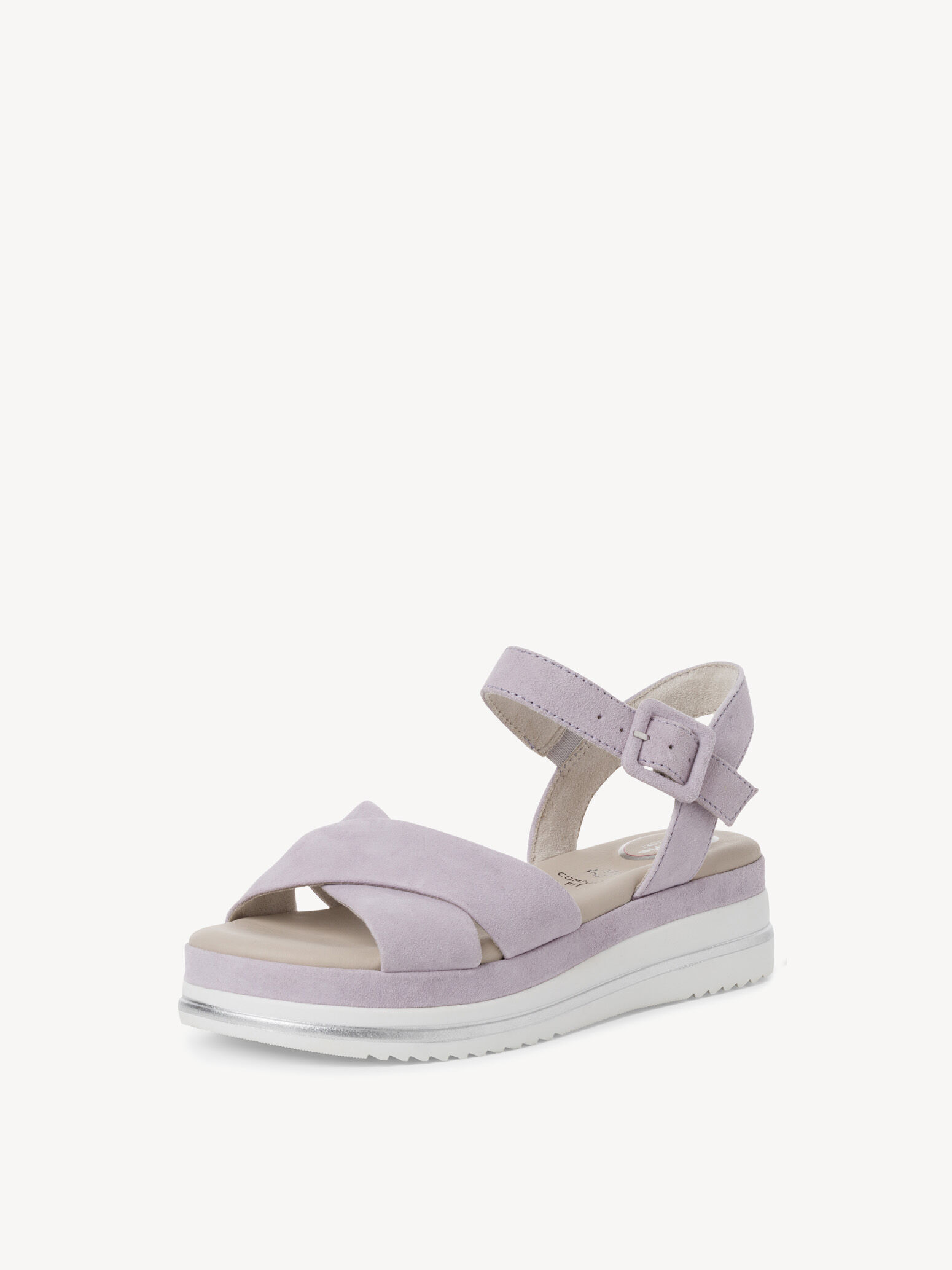 Leather Sandal - Purple