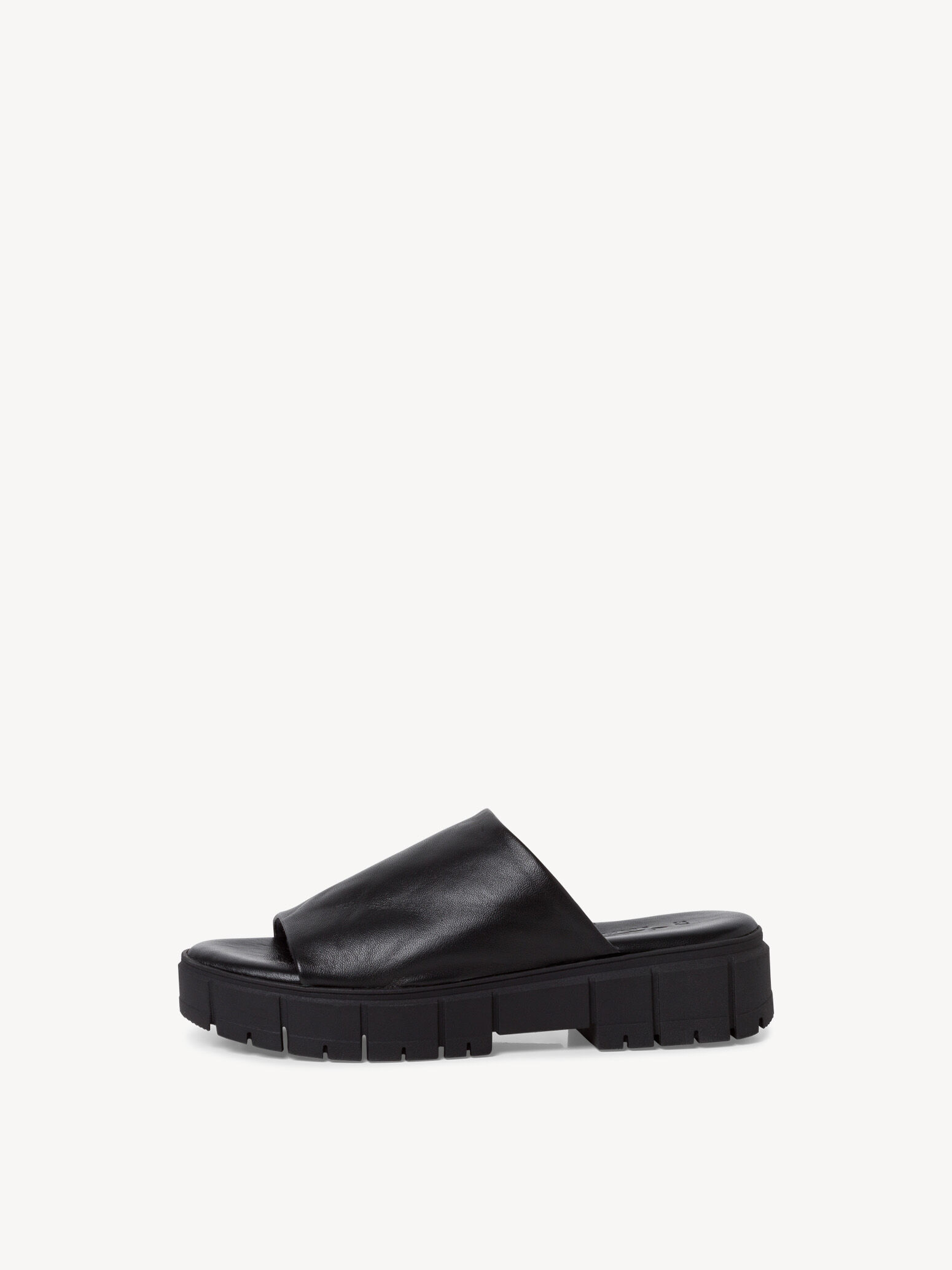 Leather Mule - Black