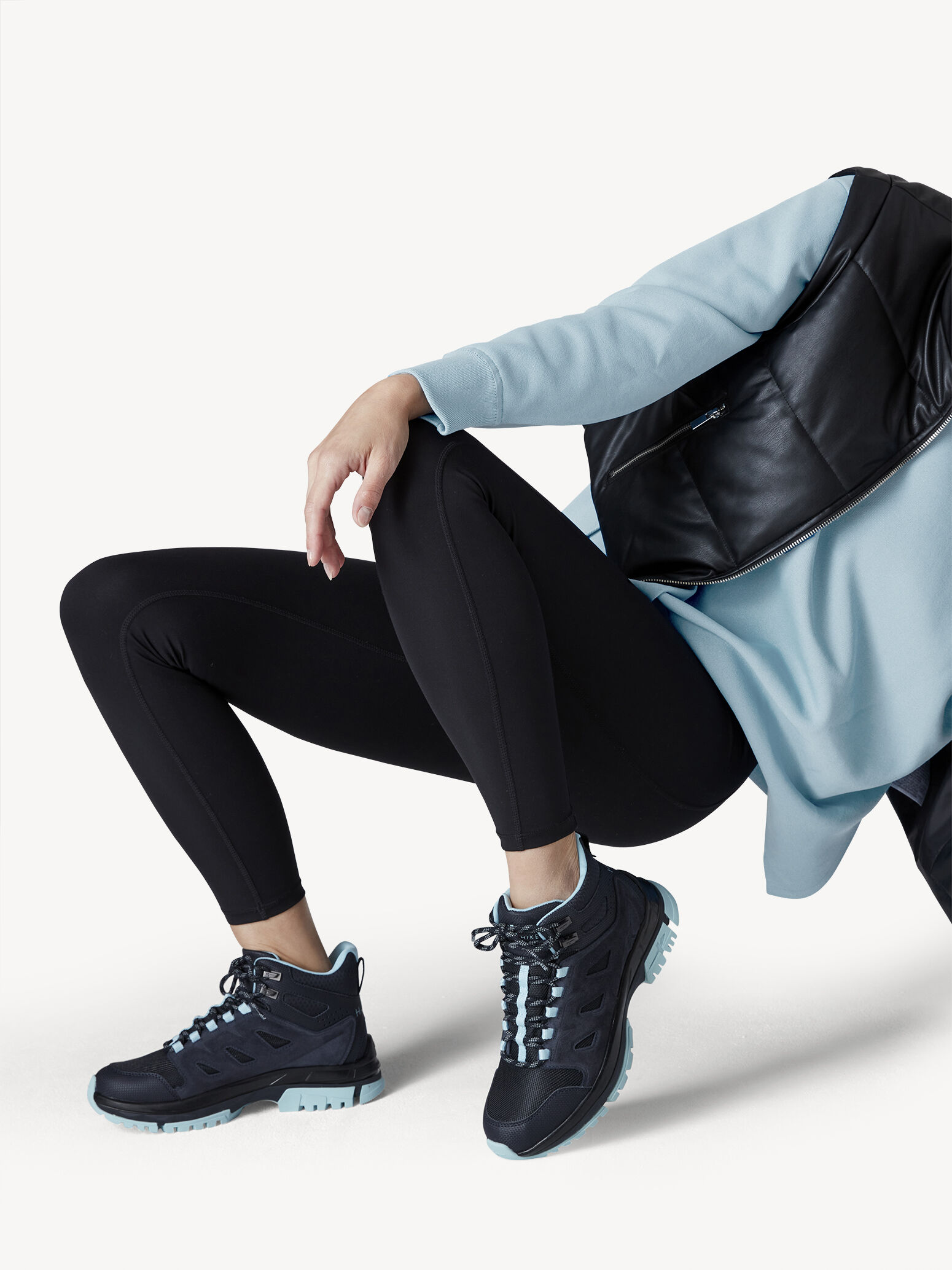 Gore-Tex Hiking Shoe H-2655 - Blue Warm Lining