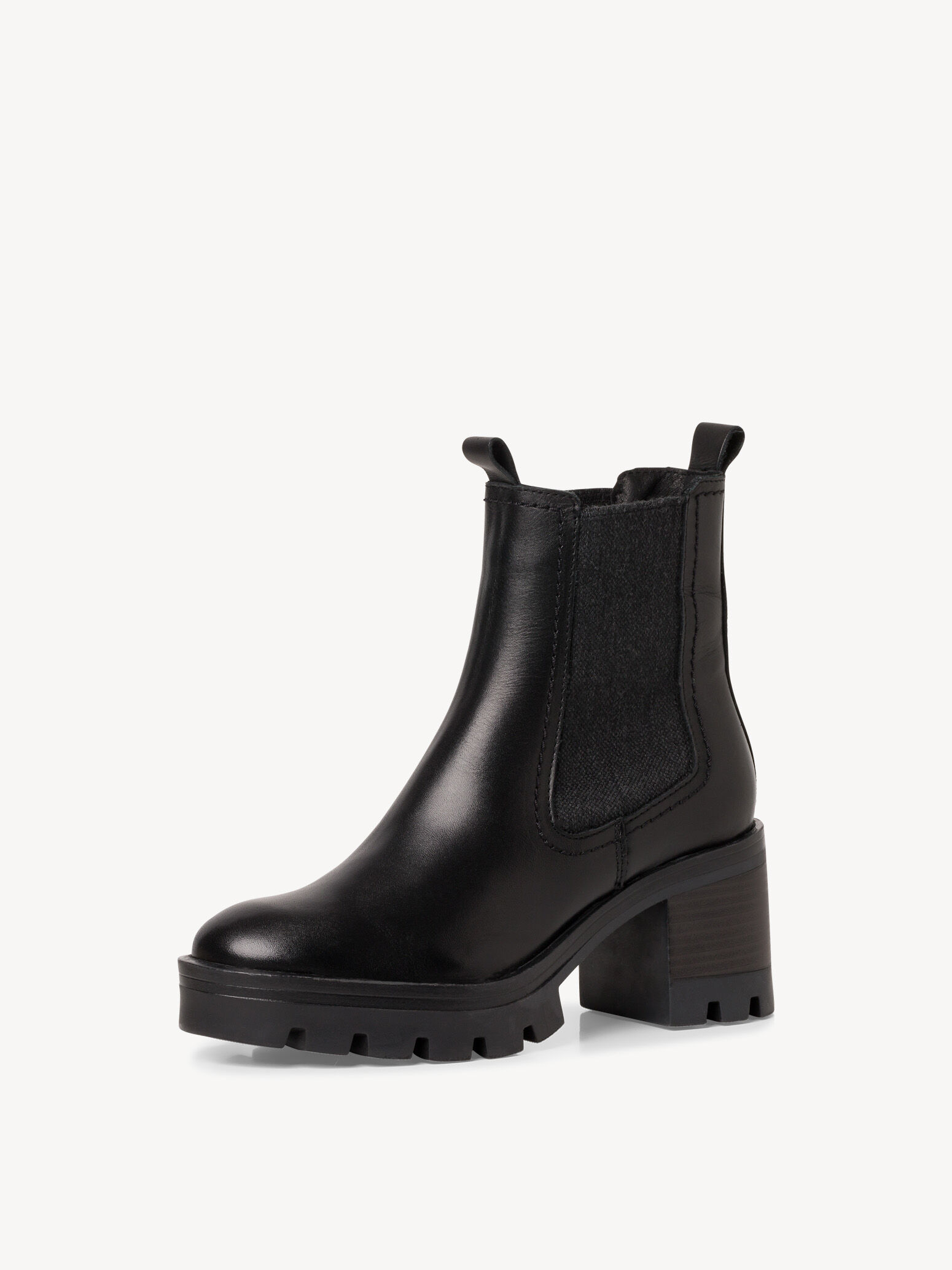 Leather Chelsea Boot - Black