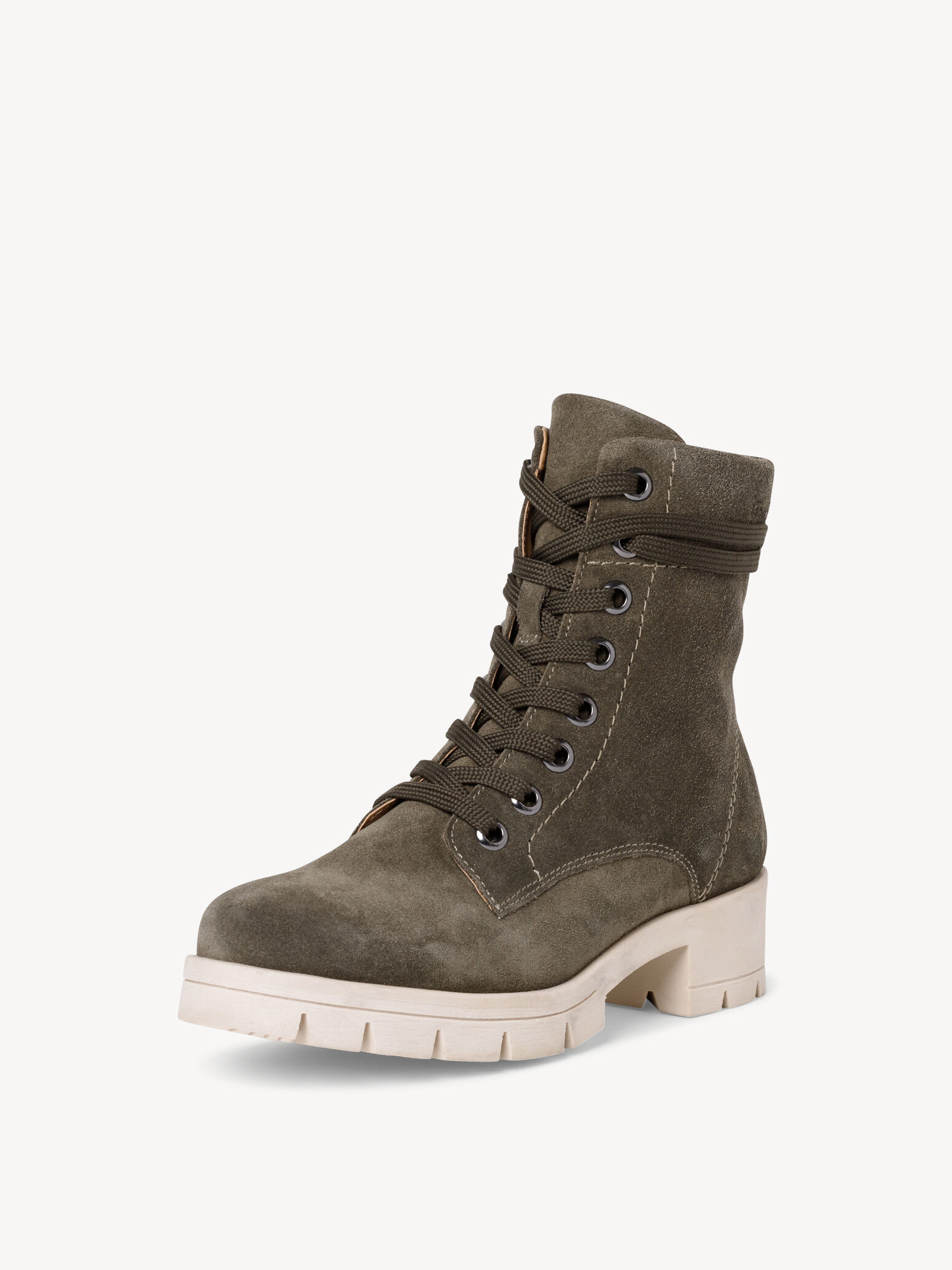 Leather Bootie - Green