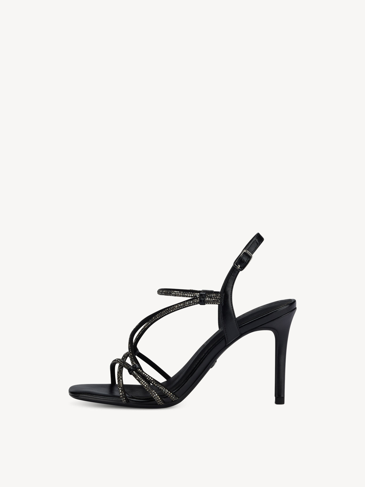 Heeled Sandal - Black