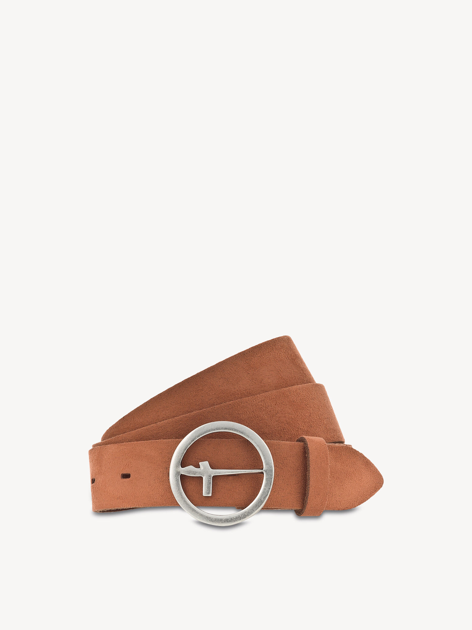 Leather Belt - Orange