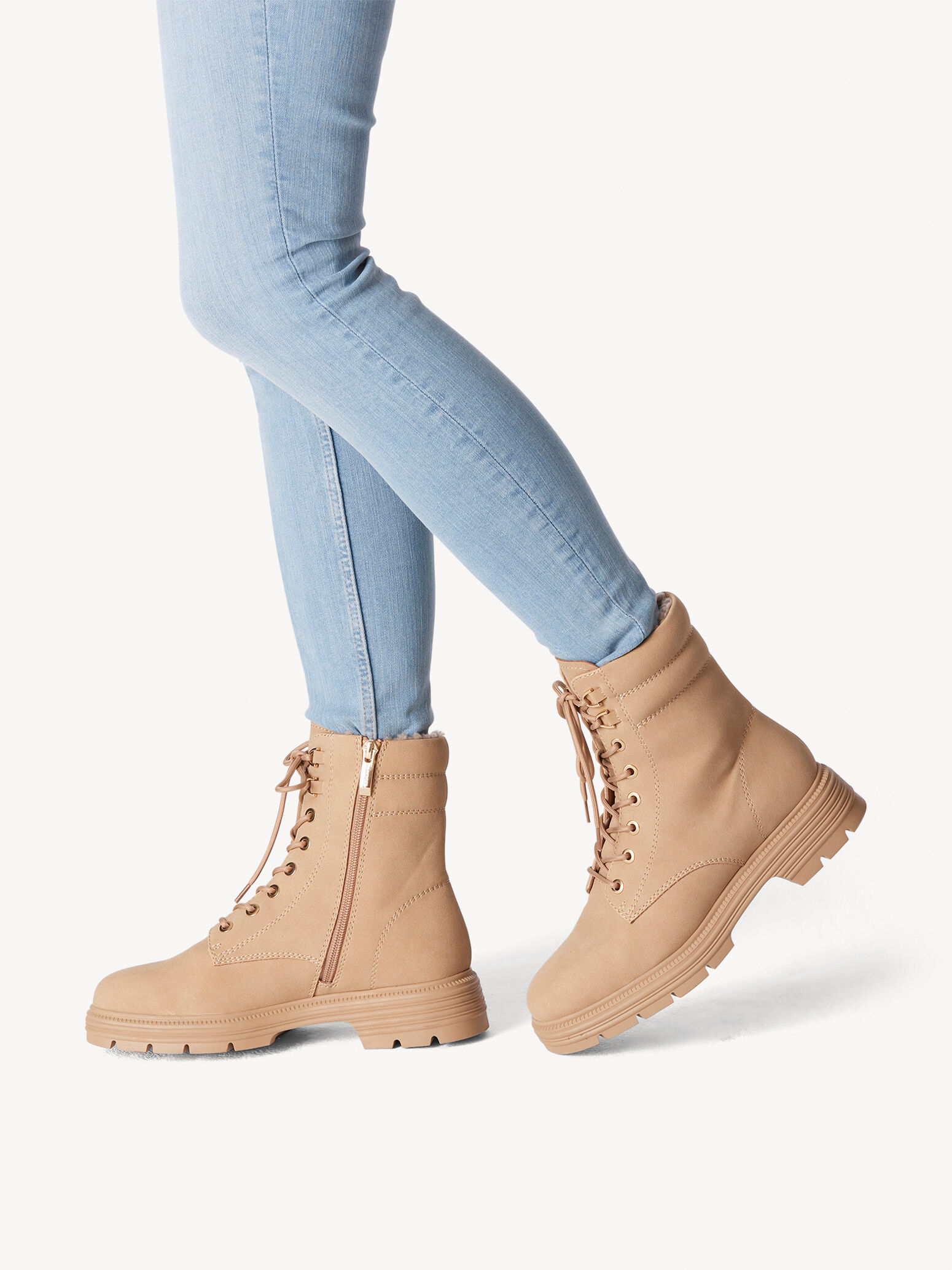 Bootie - Beige Warm Lining