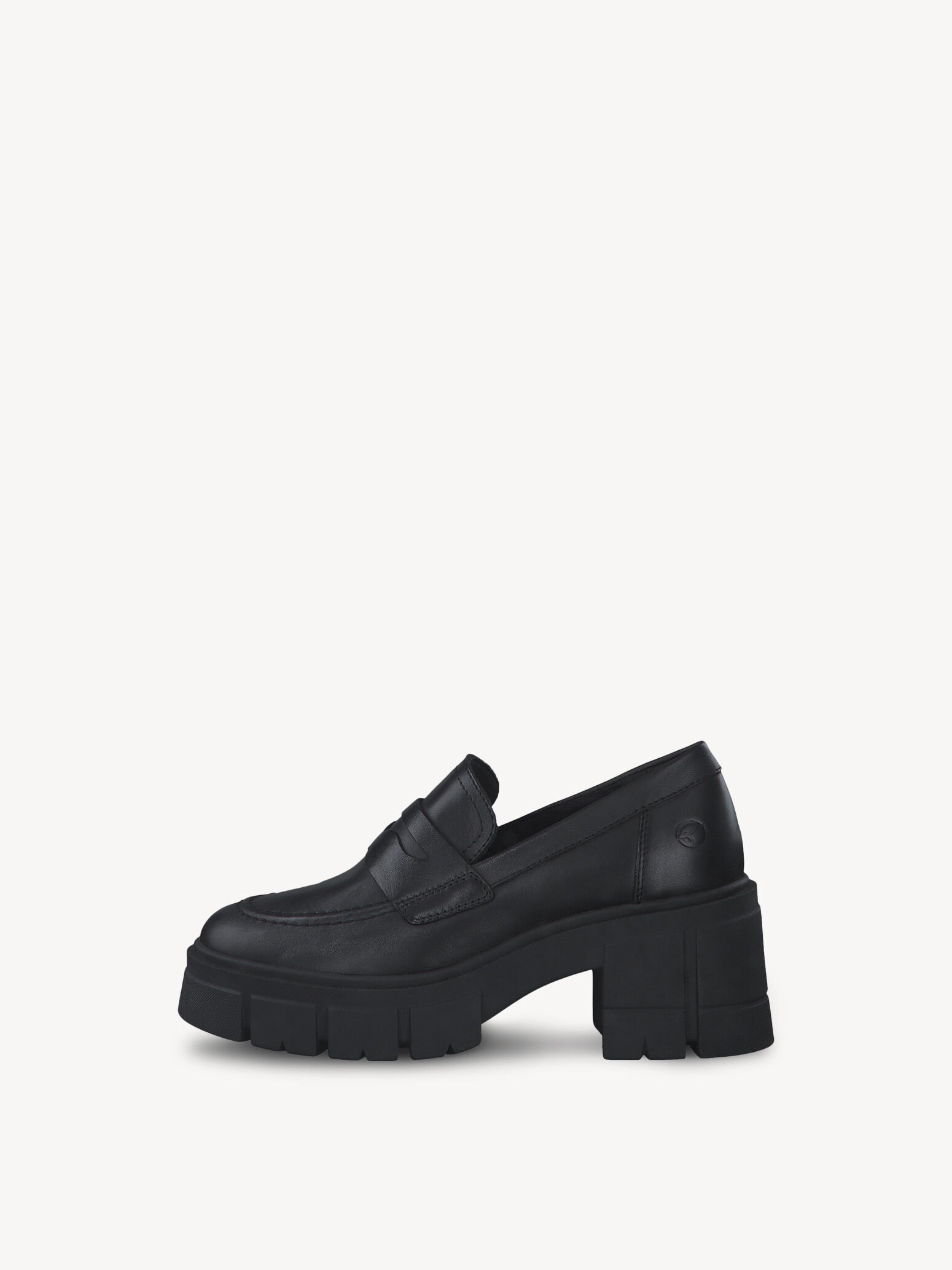 Leather Slipper - Black