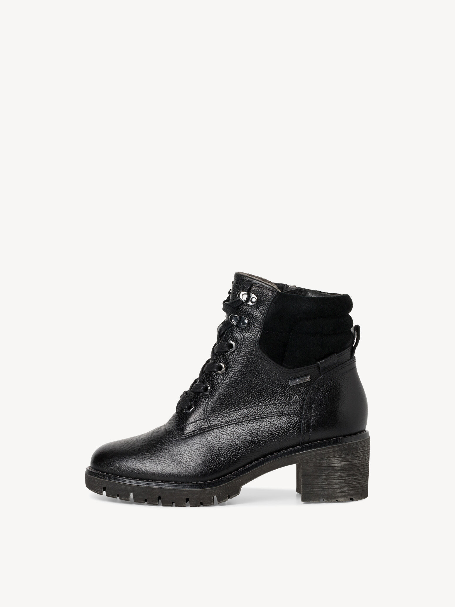 Leather Bootie - Black