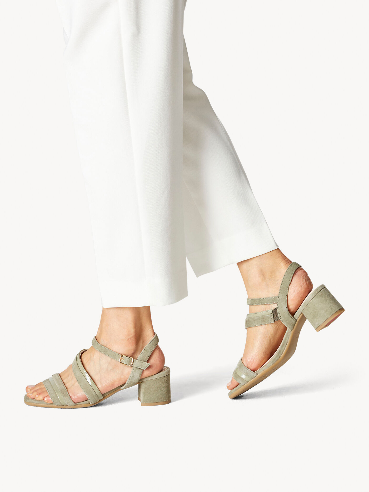 Heeled Sandal - Green