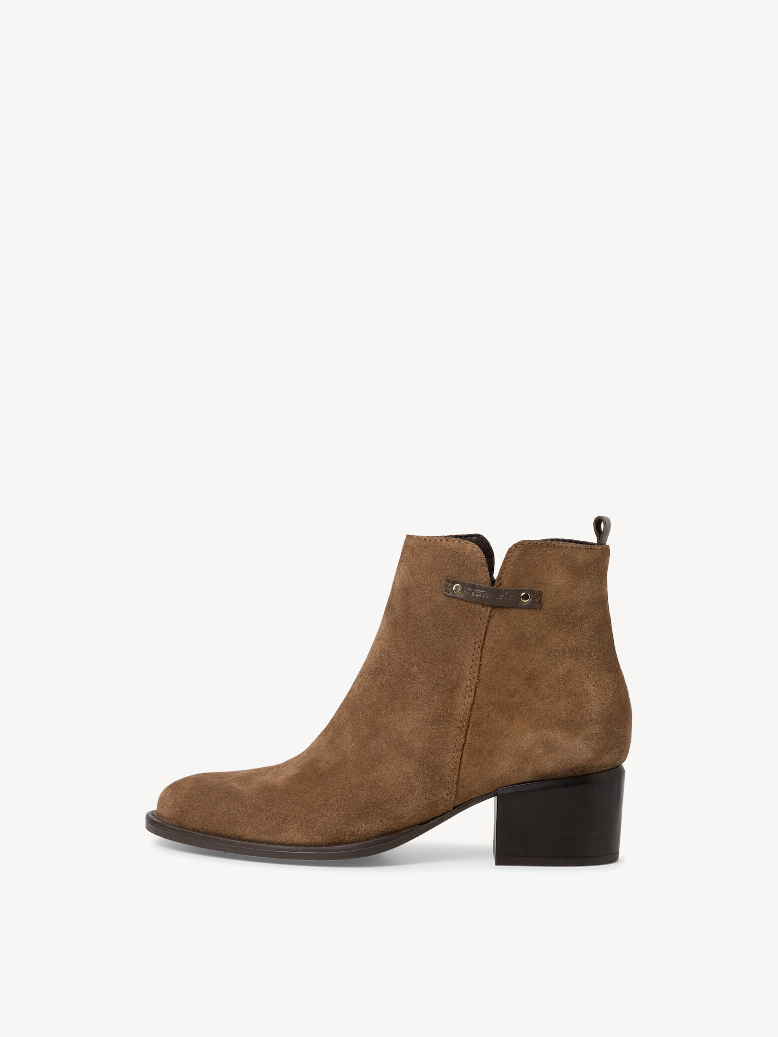 Leather Cowboy Boots - Brown