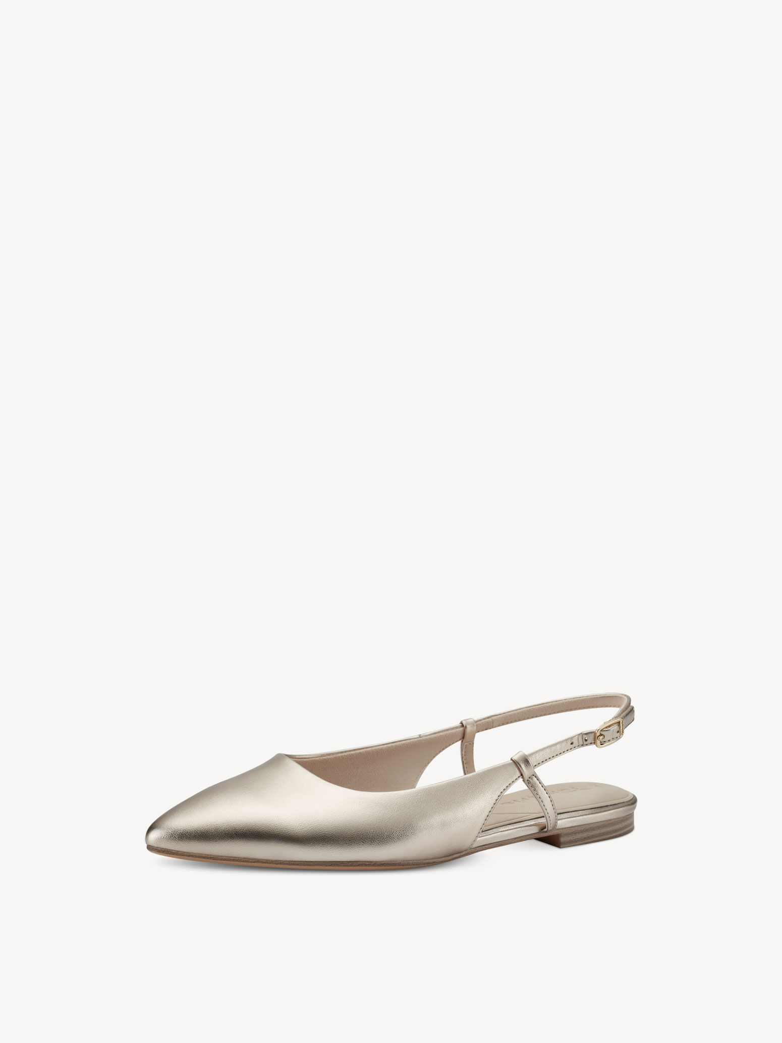 Sling Pumps - Metallic