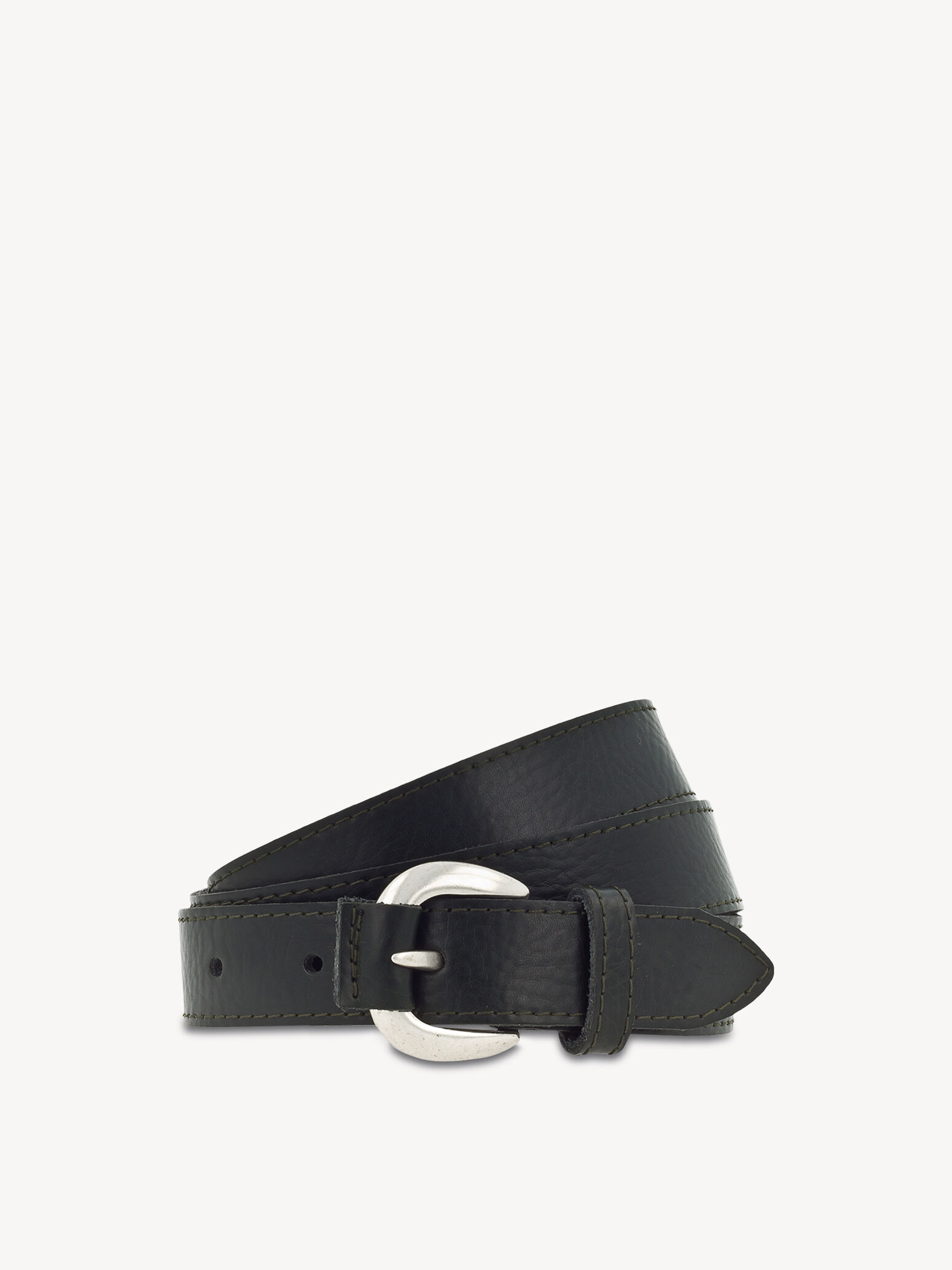 Leather Belt - Green