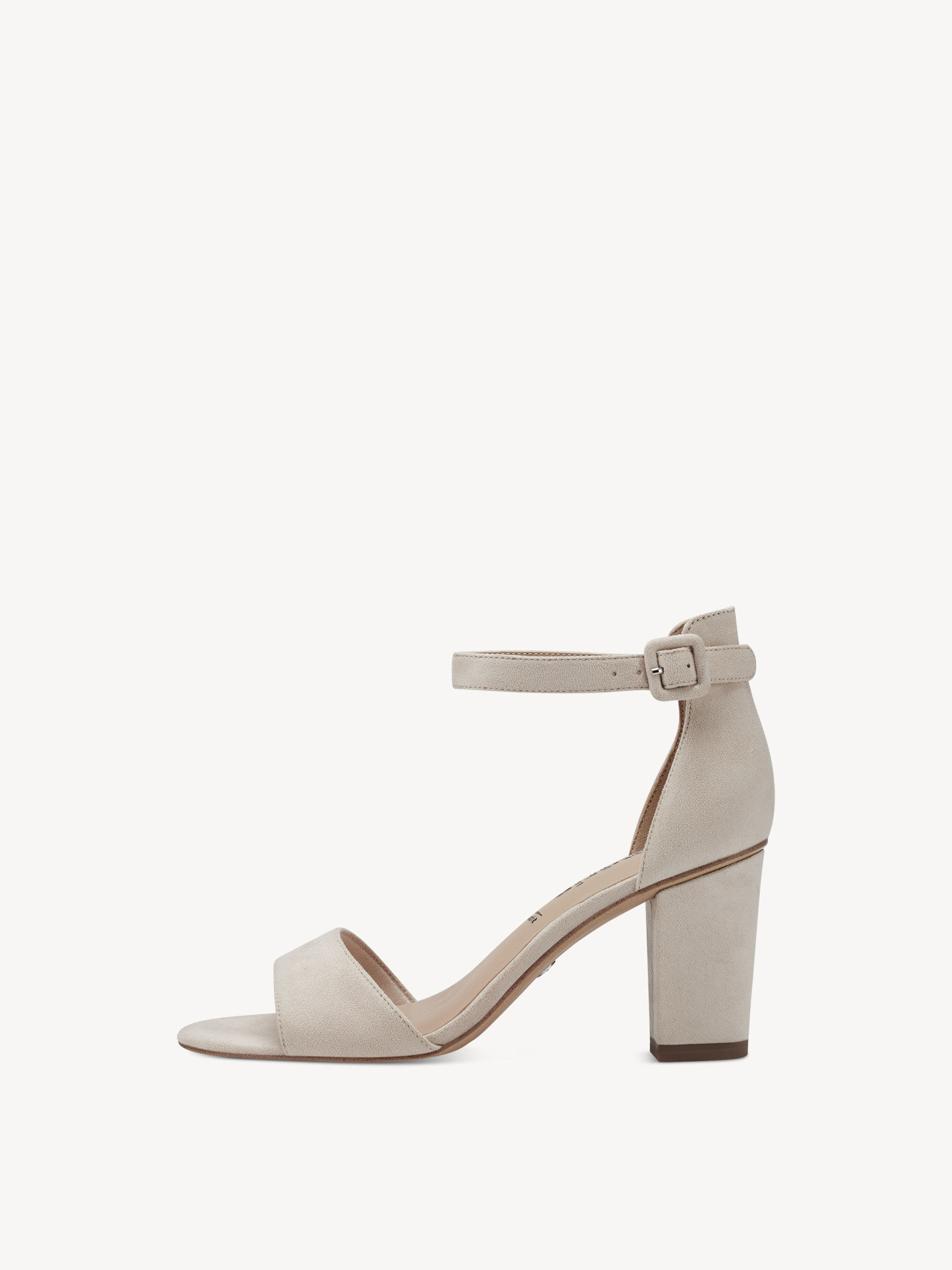 Heeled Sandal - Beige