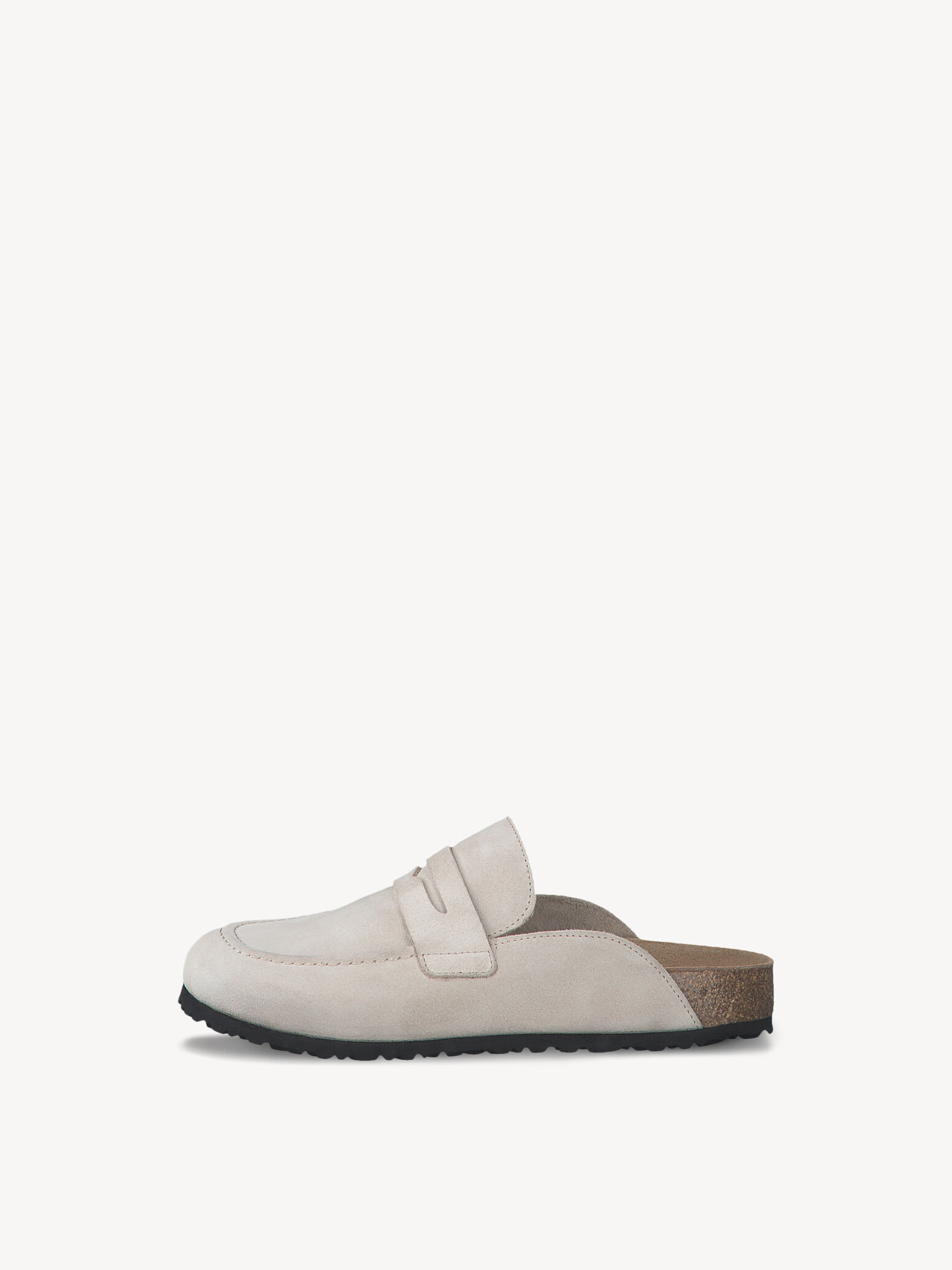 Leather Mule - Beige