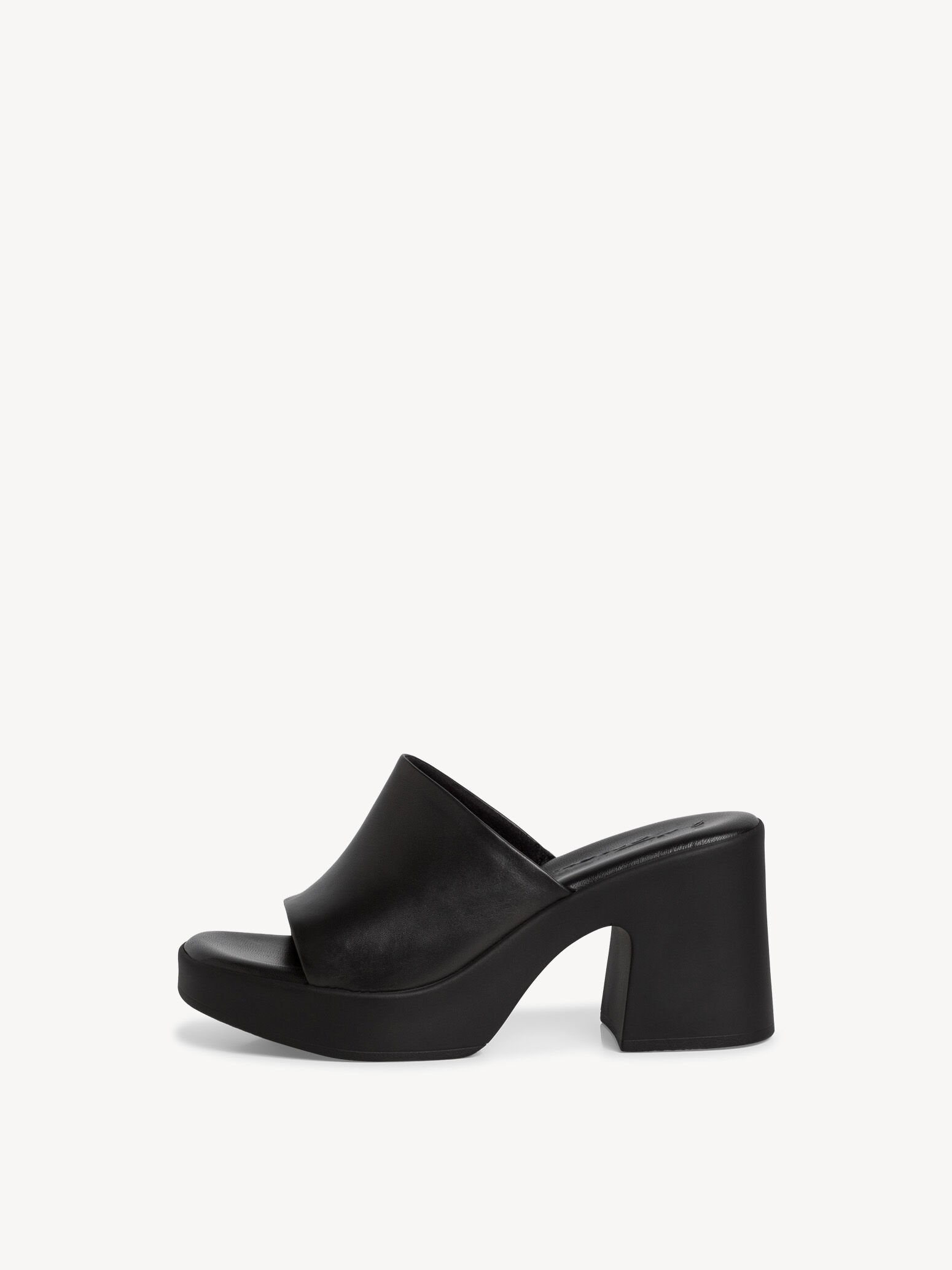 Leather Mule - Black
