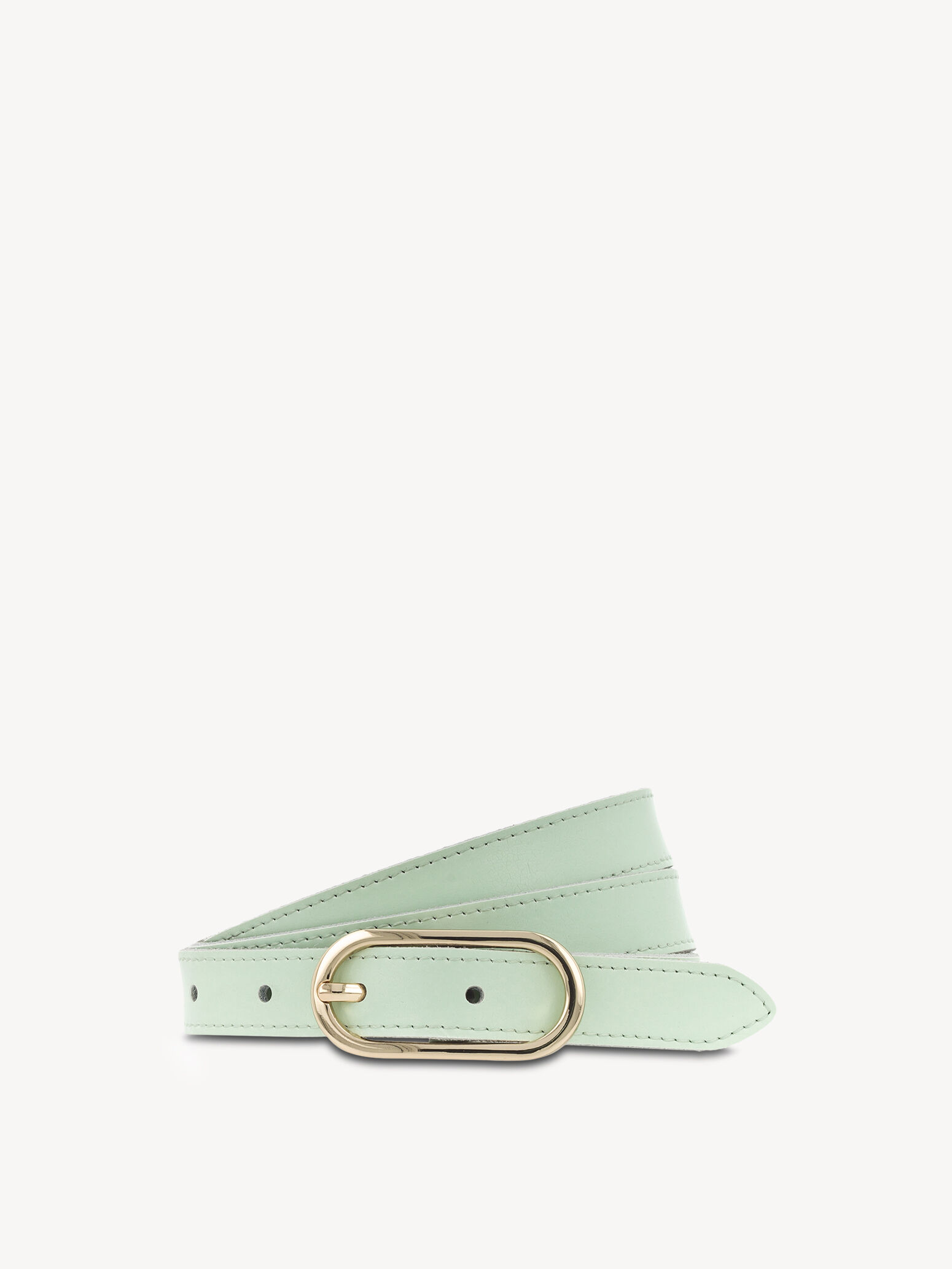 Leather Belt - Green
