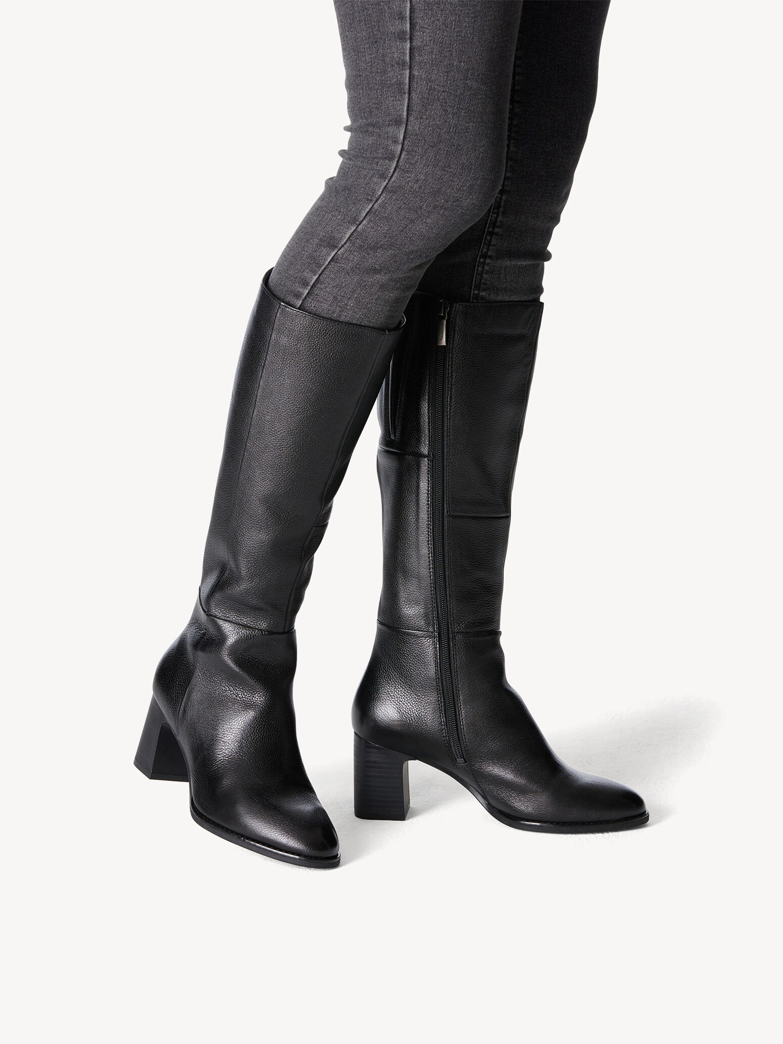 Leather Boots - Black